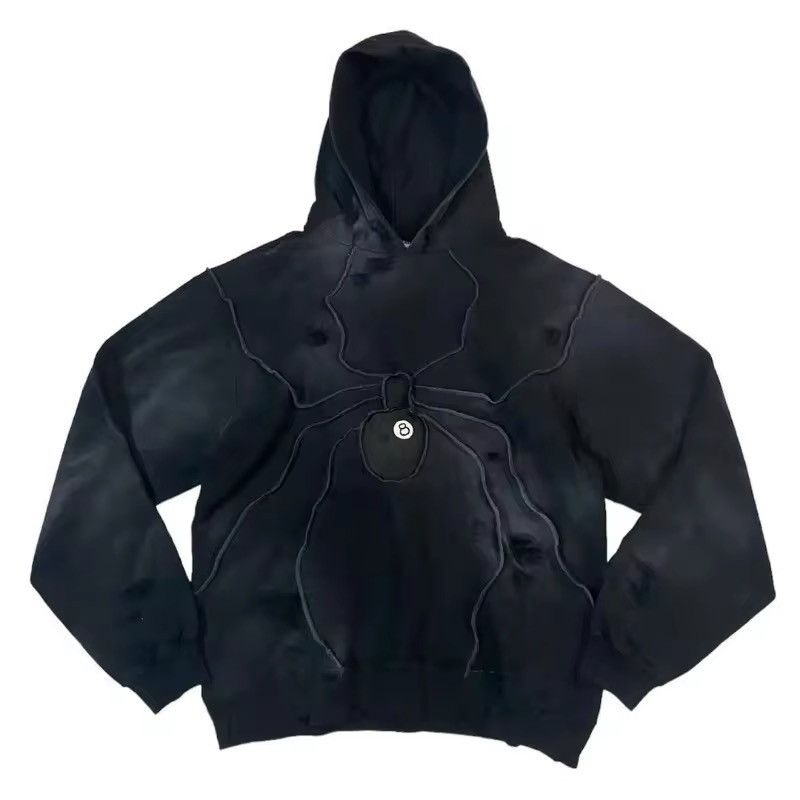 Designer Gothic Punk Streetwear Hip Hop Hoodie Sweatshirt Size US S / EU 44-46 / 1 - 1 Thumbnail