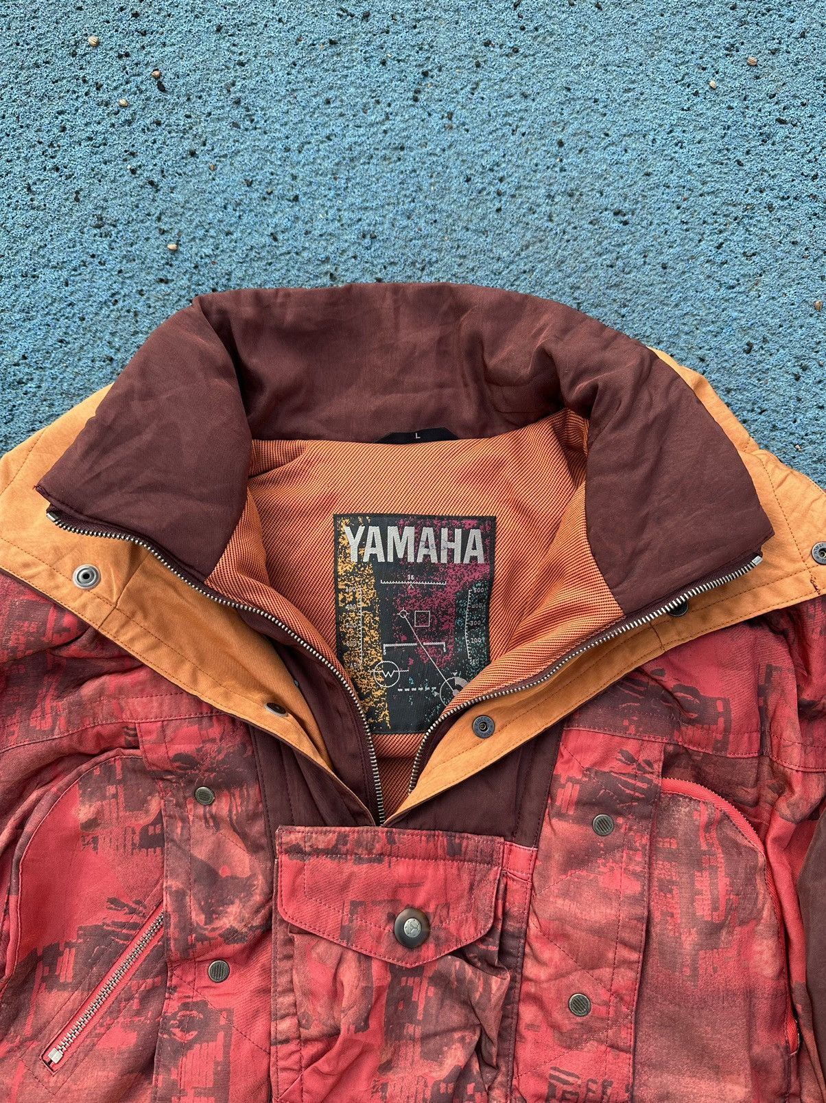 Yamaha Yamaha vintage jacket bomber snow square ski RARE Size US L / EU 52-54 / 3 - 7 Thumbnail