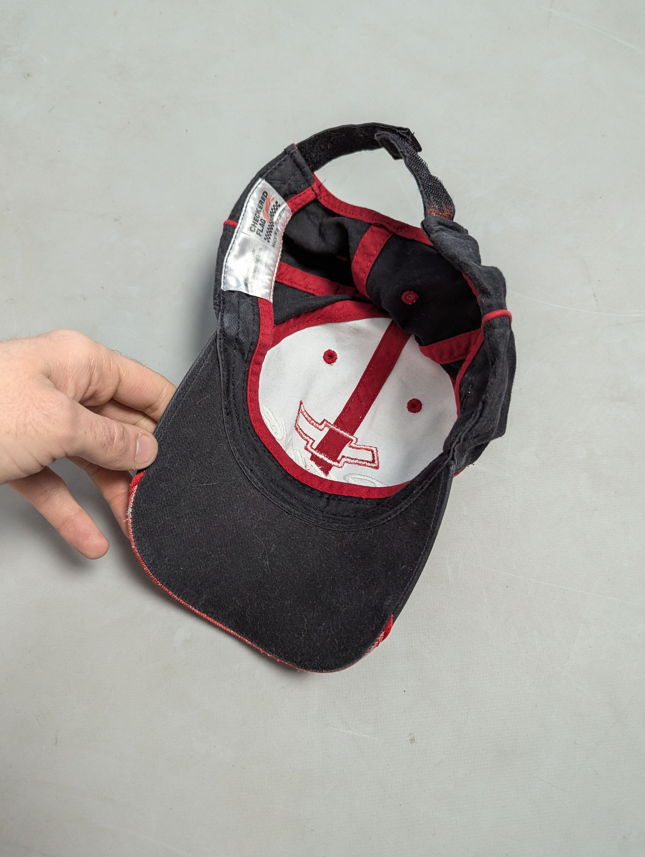 NASCAR × Vintage CHEVROLET NASCAR FLAME RACING HAT CAP EMBROIDERY Size ONE SIZE - 4 Thumbnail