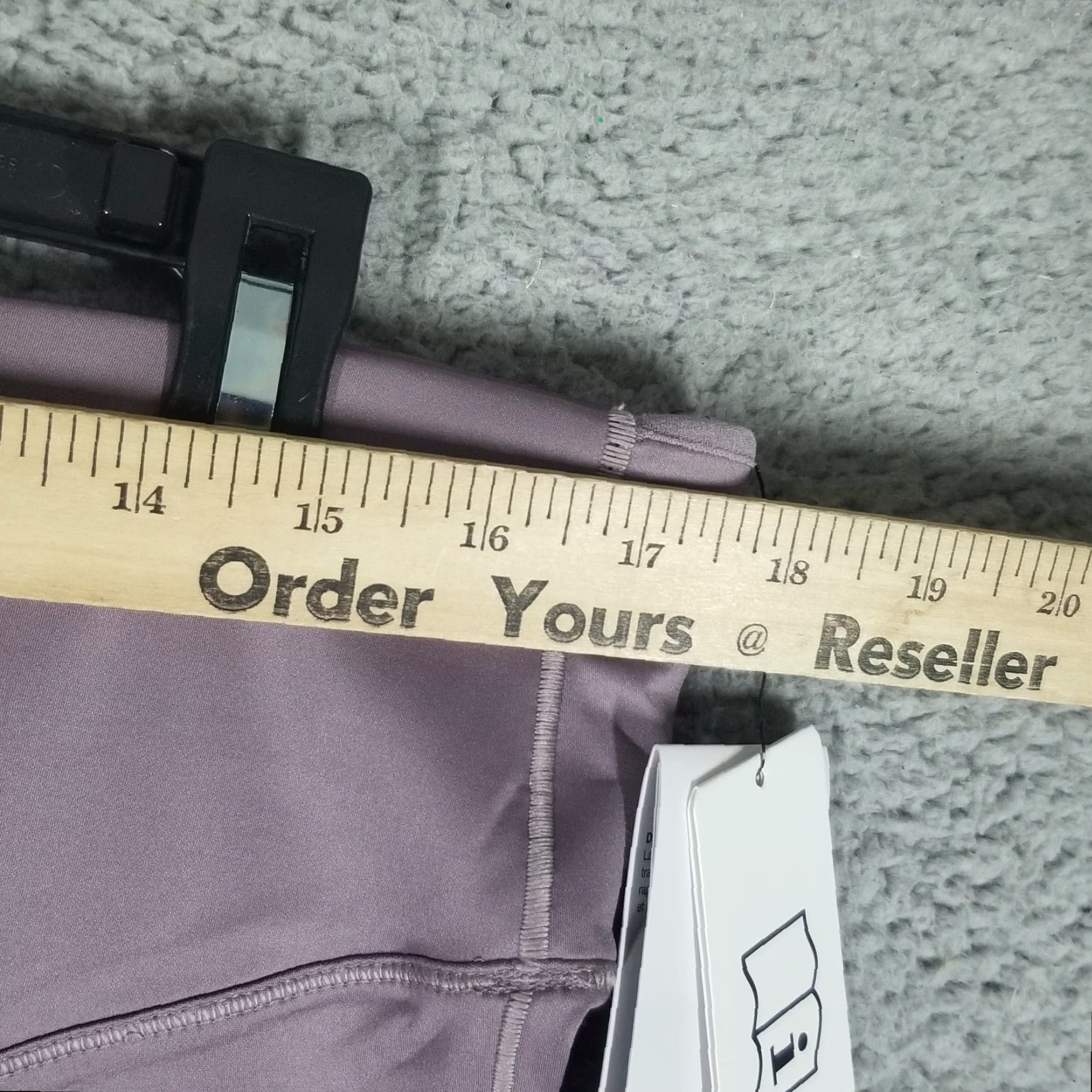 Nike Nike Plus Leggings Women Athletic Skinny High-Waisted Purple Smoke Nike Go Activewear Size 1X Size 40" / US 18 - 5 Thumbnail