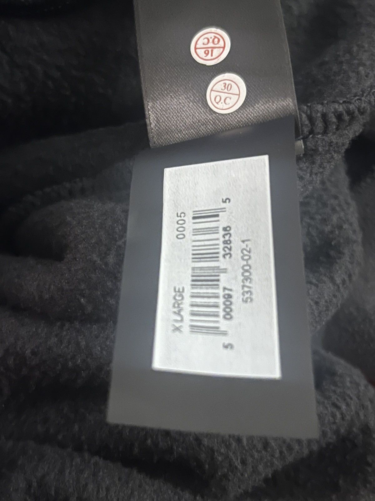 Balenciaga × Gap × Yeezy Polar fleece black H09 Size US XL / EU 56 / 4 - 4 Thumbnail
