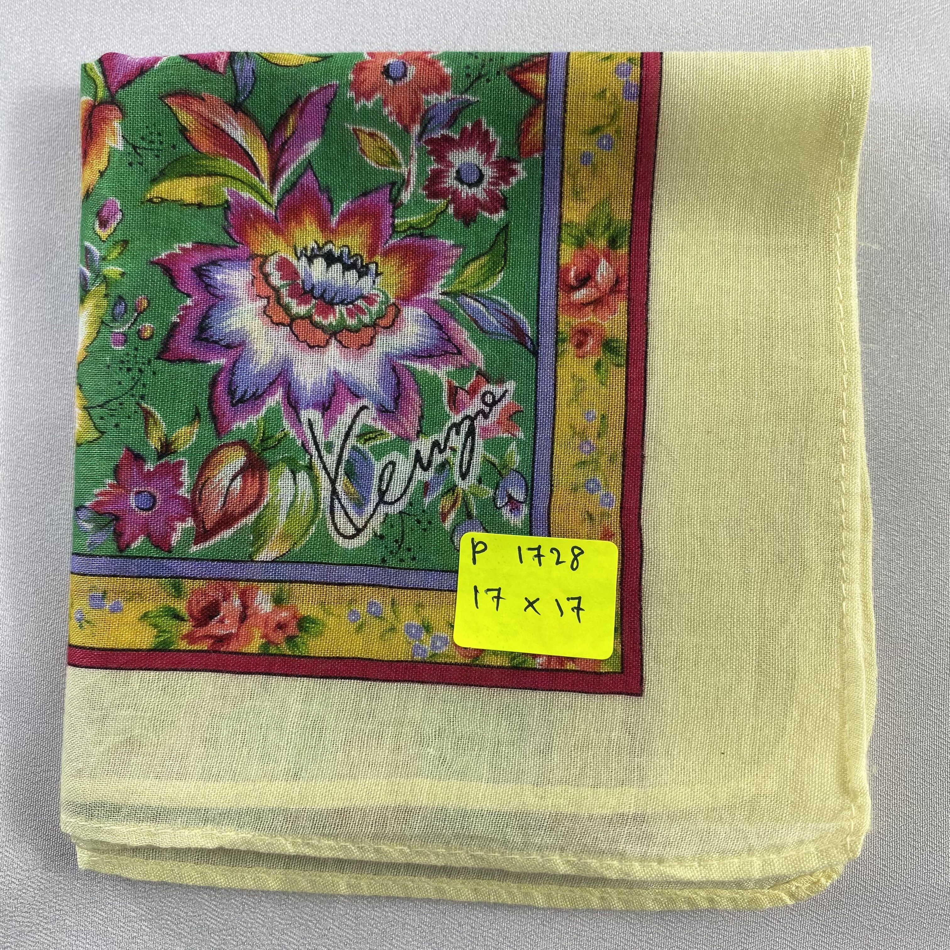 Kenzo × Vintage Kenzo Bandana/ Handkerchief / Neckerchief-P1728 Size ONE SIZE - 5 Thumbnail