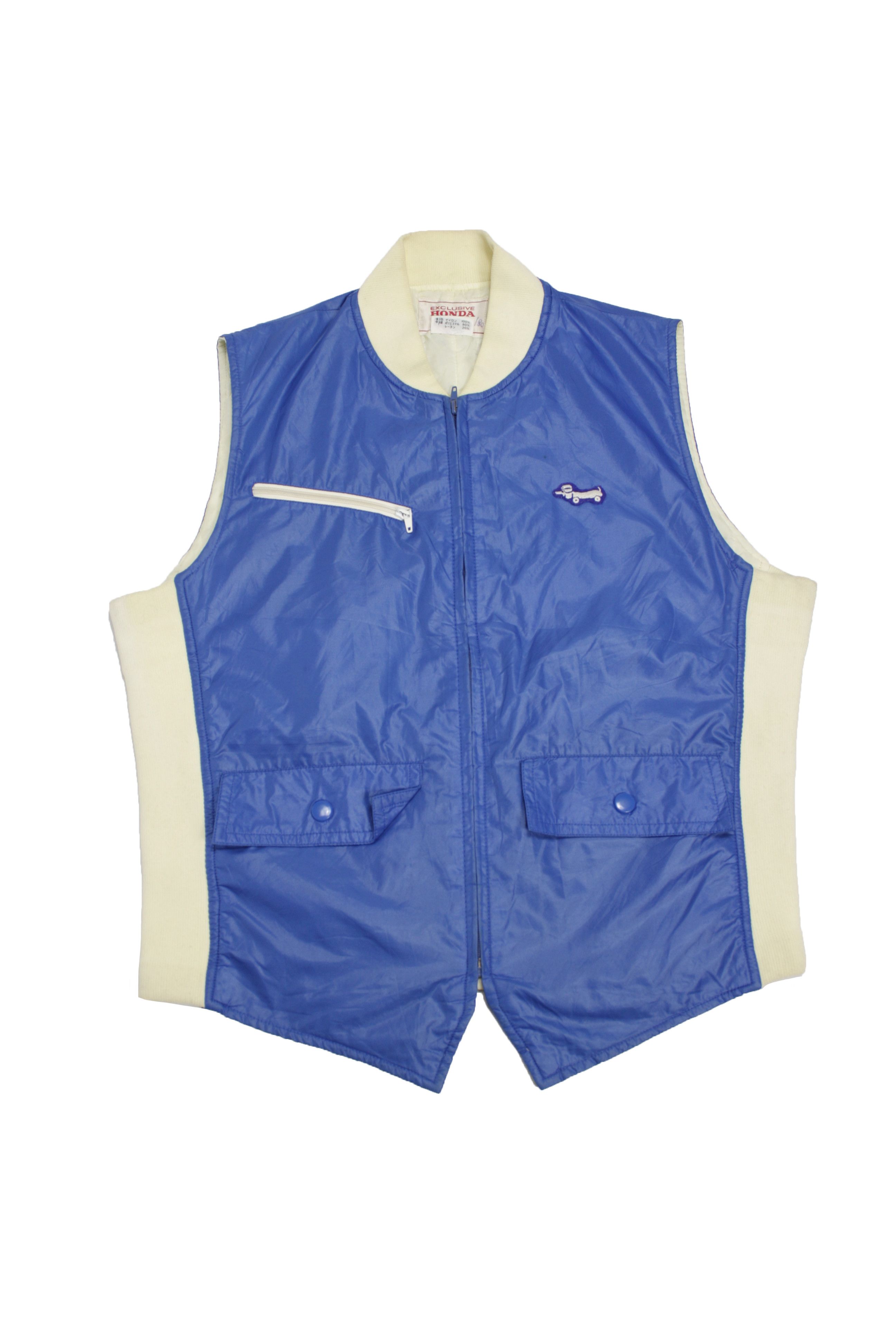 Descente × Honda × Vintage Honda Exclusive by Descente 70-80s Vintage Nylon Vest Size US M / EU 48-50 / 2 - 1 Thumbnail