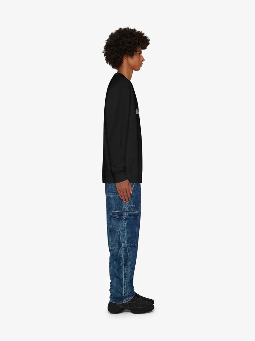 Givenchy o1srvl11e0725 Slim Fit Sweatshirt in Black Size US S / EU 44-46 / 1 - 3 Thumbnail