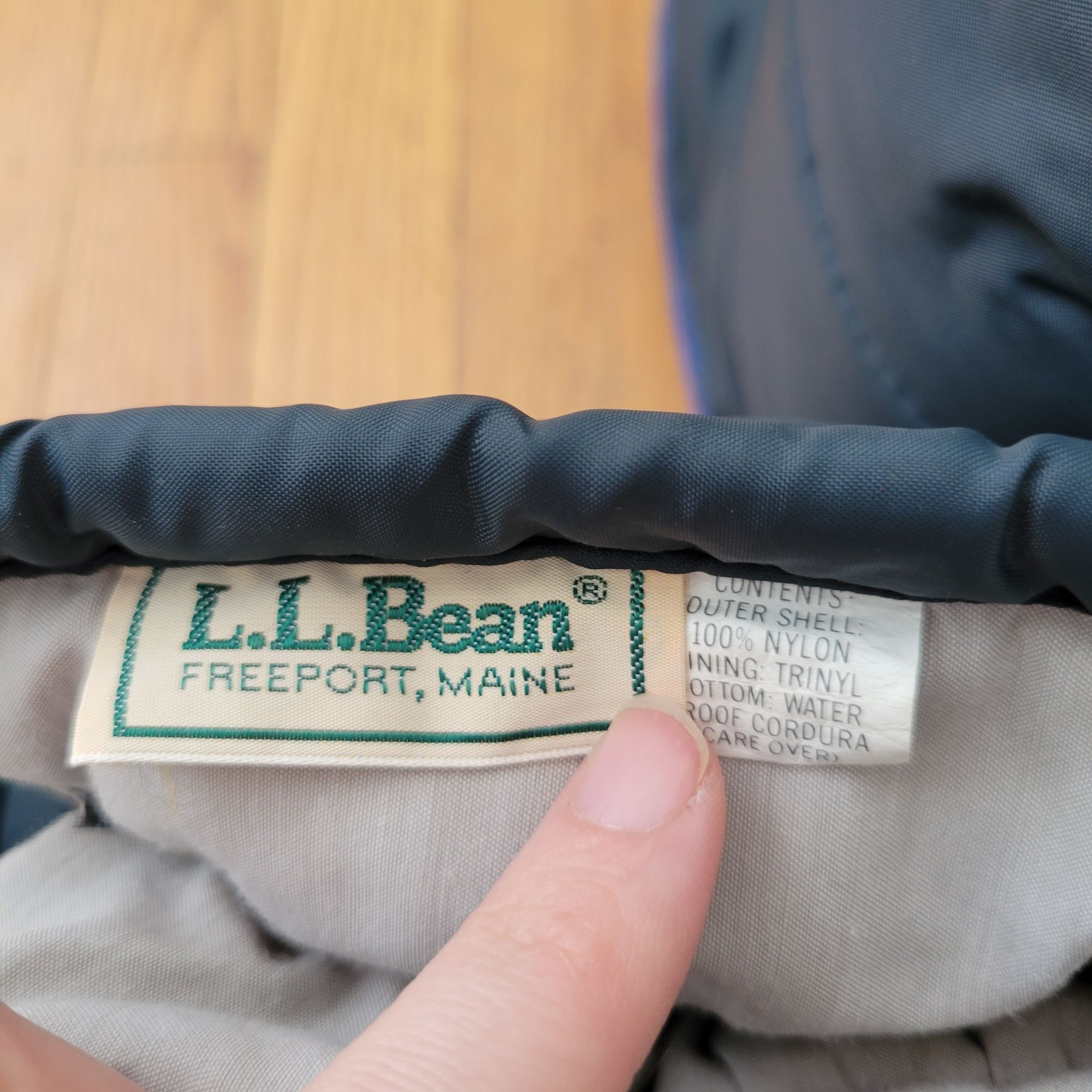 L.L. Bean LL Bean Insulated Nylon Booties Blue Black Water Resistant W Size US 9 / EU 42 - 4 Thumbnail
