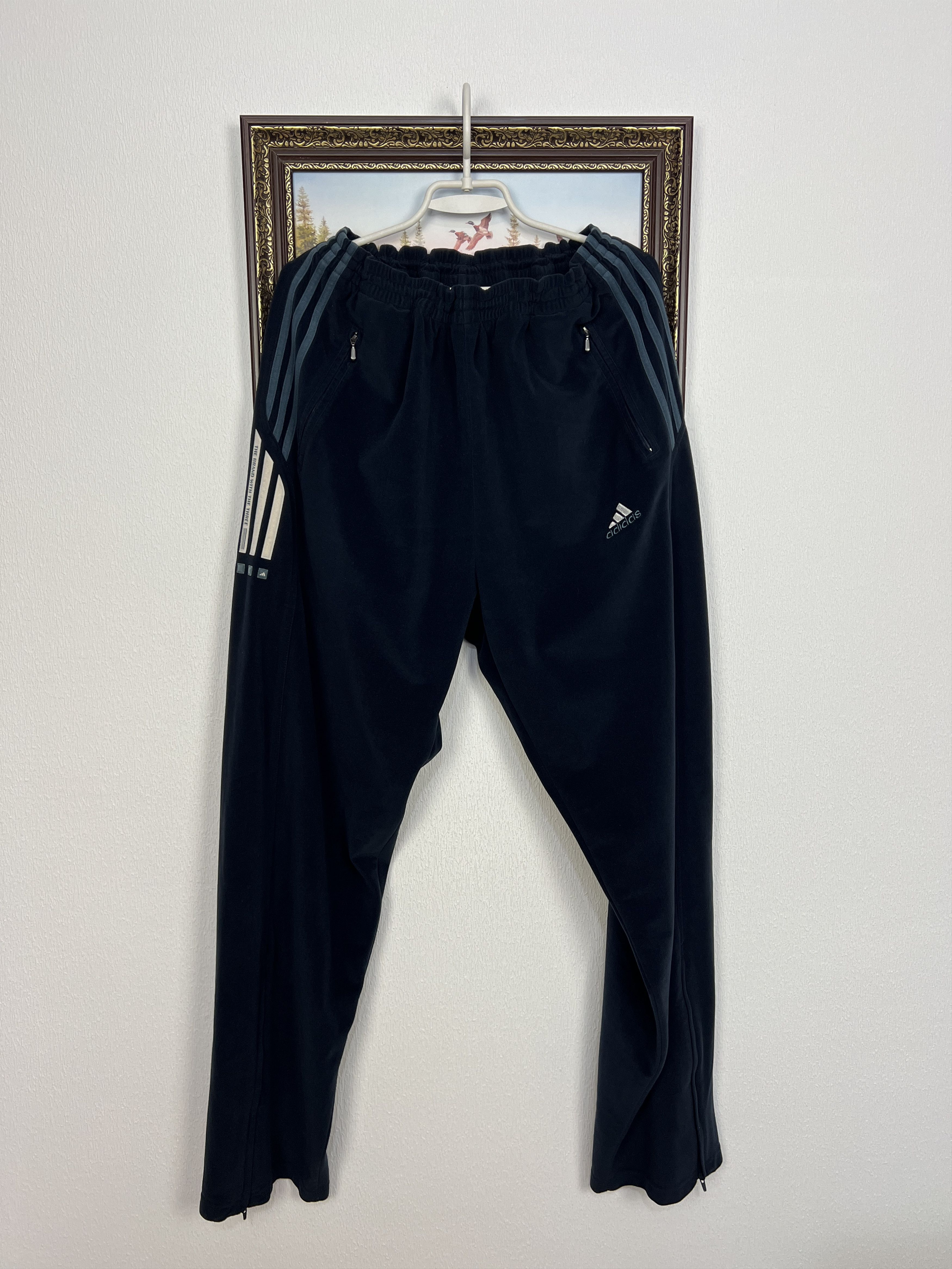 Adidas Vintage Finland Football Velvet Train Suit Jacket Pants Set Size US XL / EU 56 / 4 - 9 Thumbnail