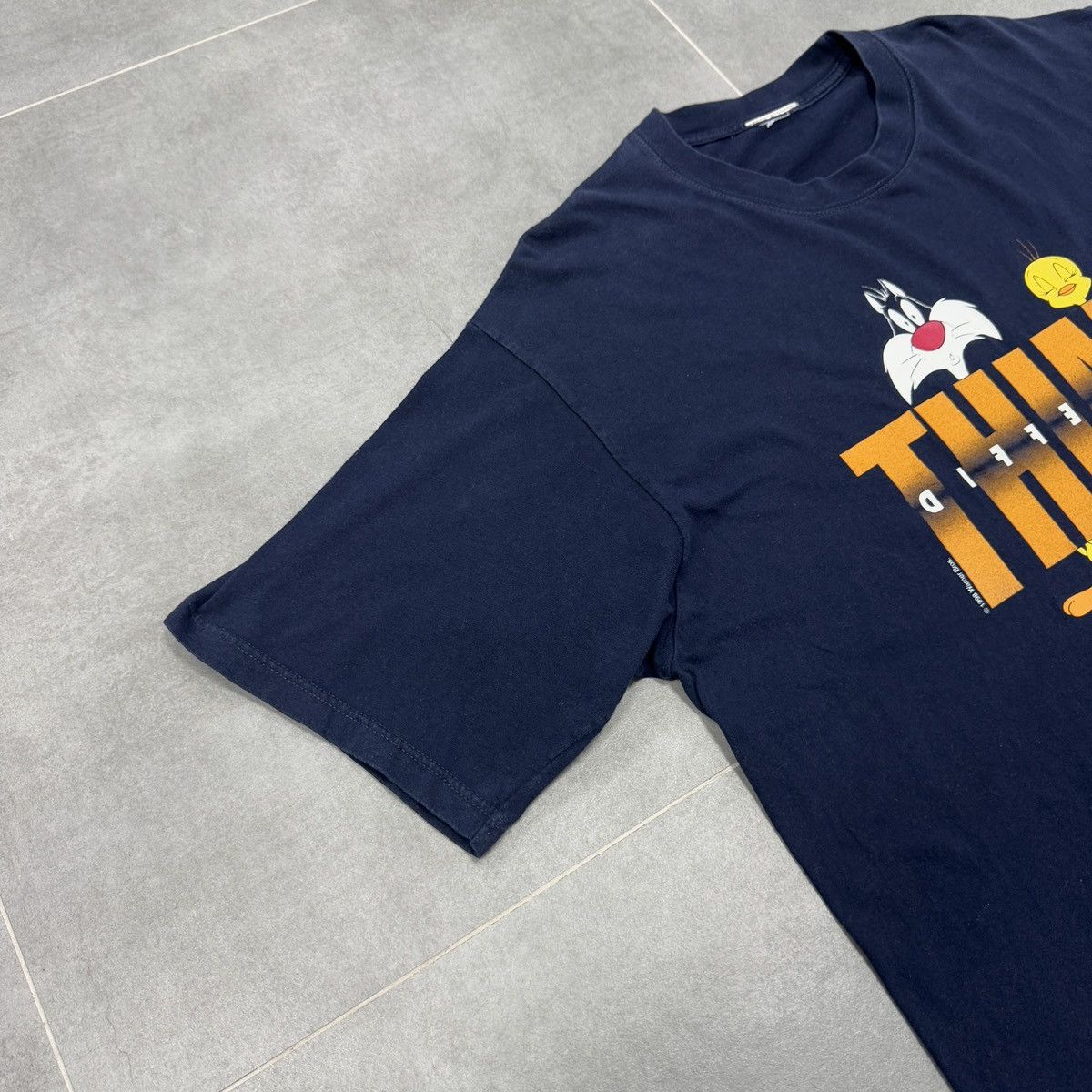 Vintage × Warner Bros Vintage Warner Bros. 1998 Sylvester&Tweety T-Shirt Size L Size US L / EU 52-54 / 3 - 3 Thumbnail