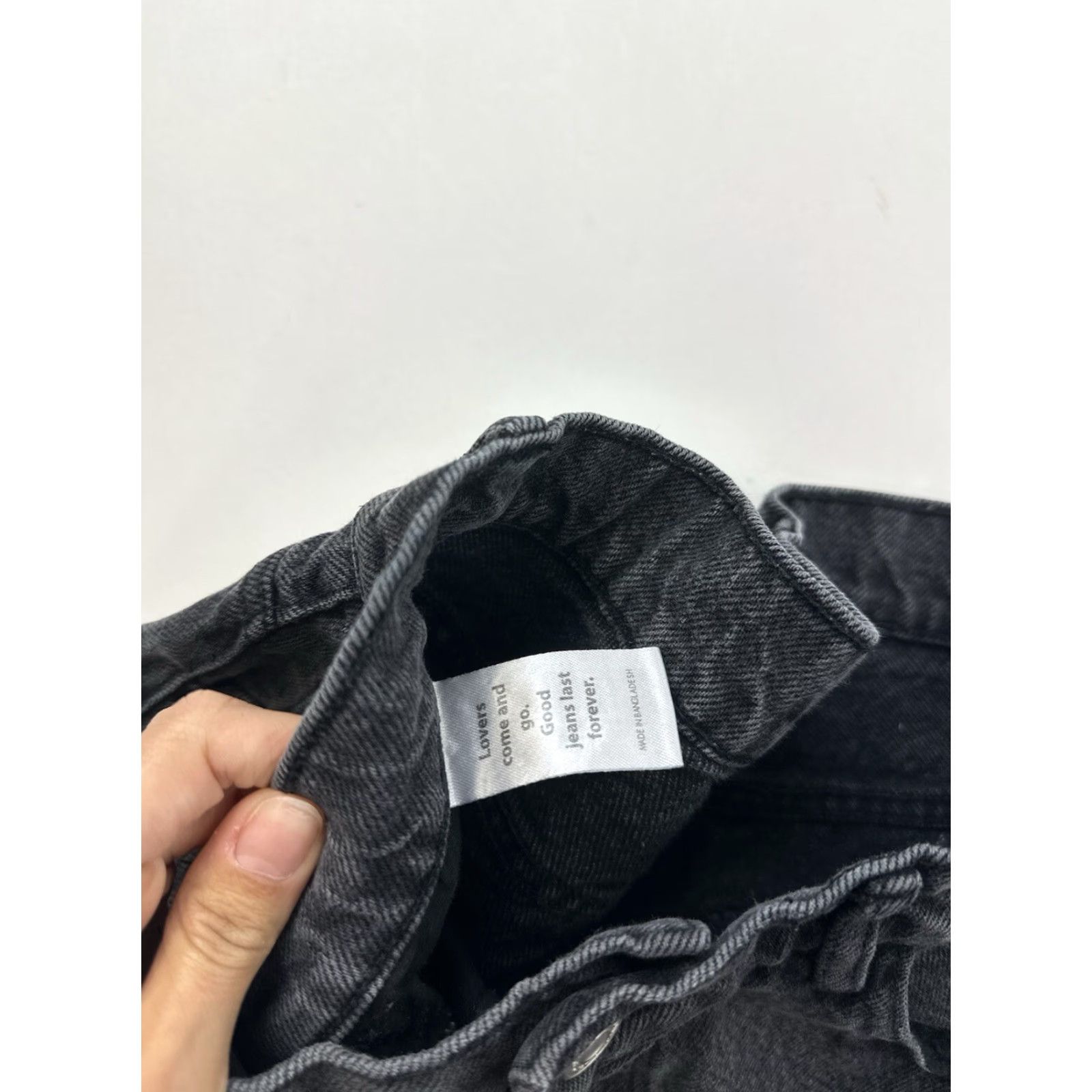 Pacsun Pacsun Jeans Women’s 29 Black High Rise Straight Size 29" - 4 Thumbnail