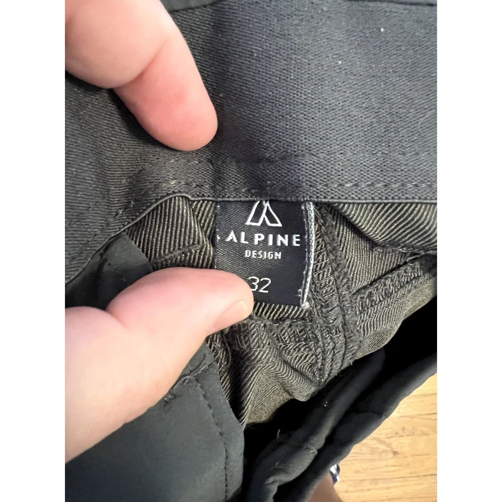 Vintage Alpine Design Mens Jogger Pants 32 Modern Fit Gray Activewear Nylon Polyester Spandex Knit Elevation Designer Mens Size US 32 / EU 48 - 5 Thumbnail