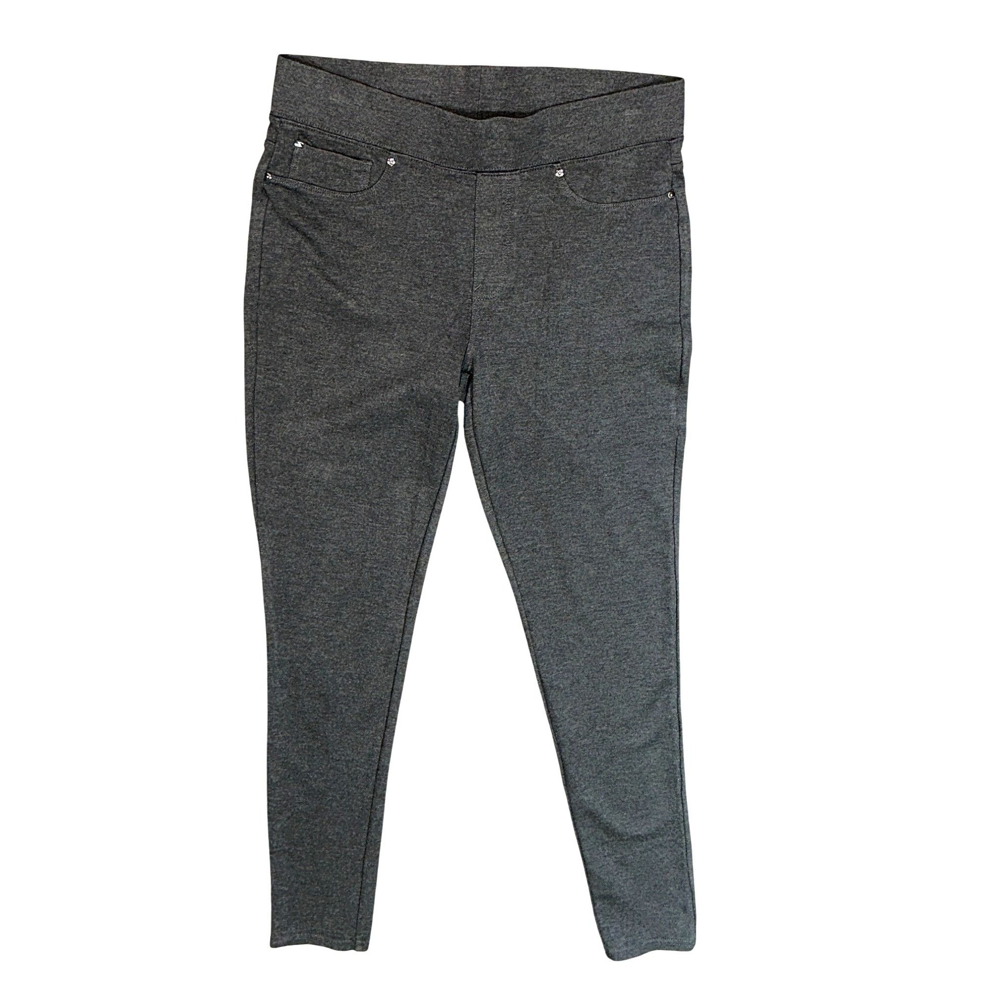 Seven 7 Seven7 Super Comfy Versatile Charcoal Pull On Leggings Soft Size 29" - 1 Thumbnail