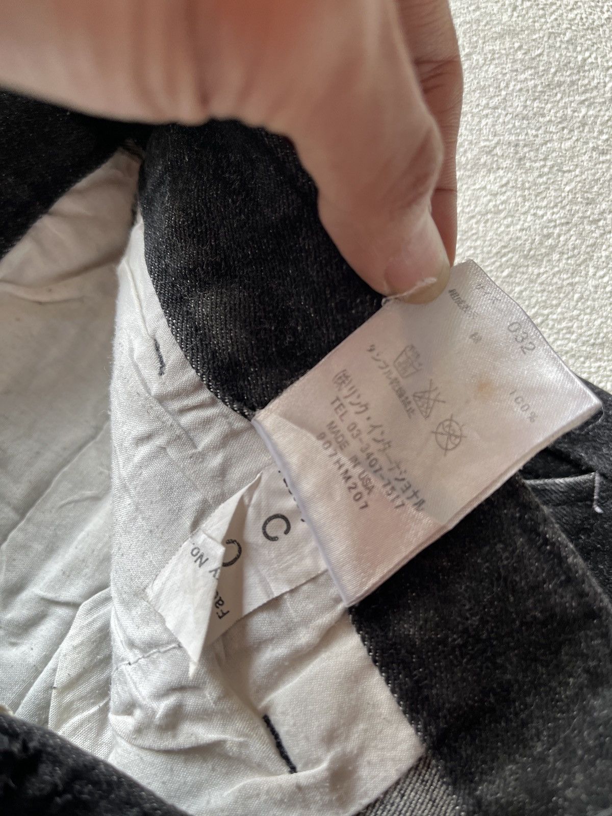 Helmut Lang 2000s HELMUT LANG Black Denim Pants Size US 30 / EU 46 - 7 Thumbnail