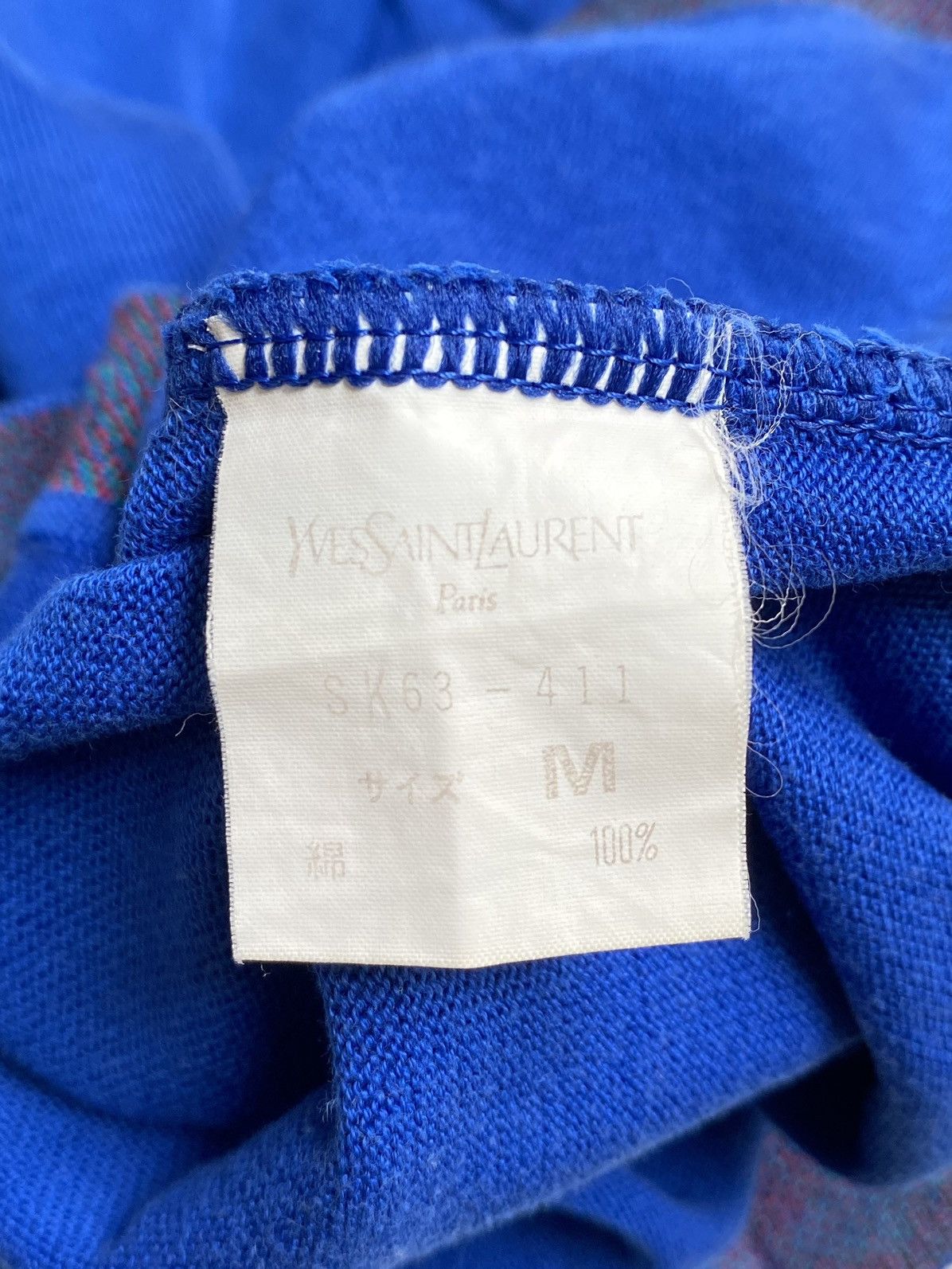Yves Saint Laurent YSL Yves Saint Laurent tricots Tipped Knit T-shirt Size US XS / EU 42 / 0 - 7 Thumbnail