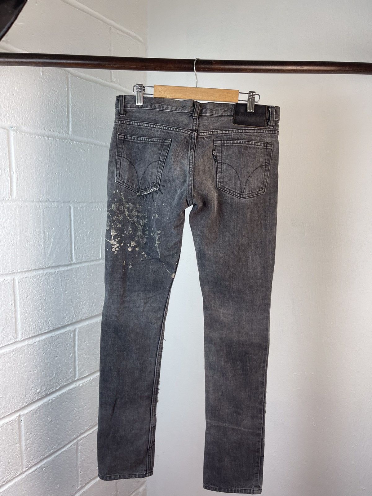 Hysteric Glamour 90s Hysteric Glamour Distressed Denim Size US 31 - 13 Thumbnail