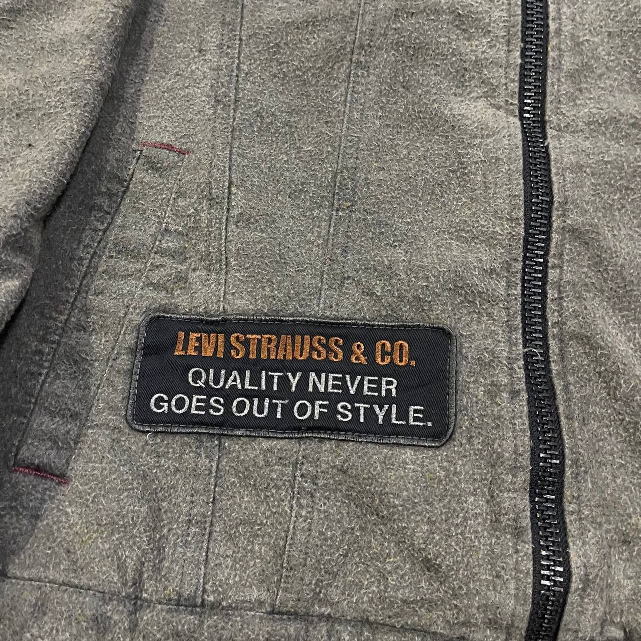 Levi's Vintage Levis Red Tab Fur Collar Jacket Size US L / EU 52-54 / 3 - 8 Thumbnail