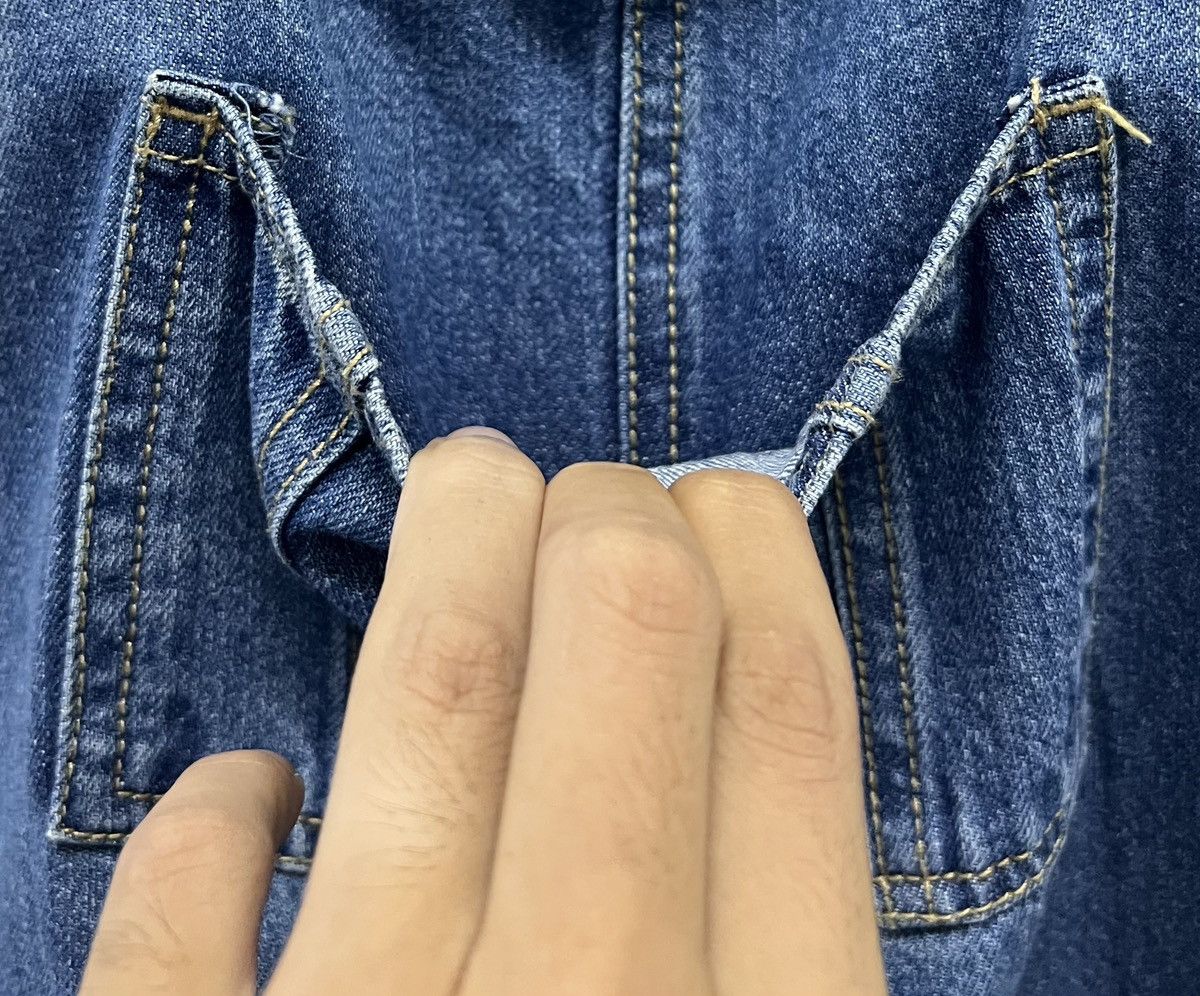 Japanese Brand × Vintage COLZA Women’s Denim Overalls - 100% Cotton, Size L Size US 34 / EU 50 - 7 Thumbnail