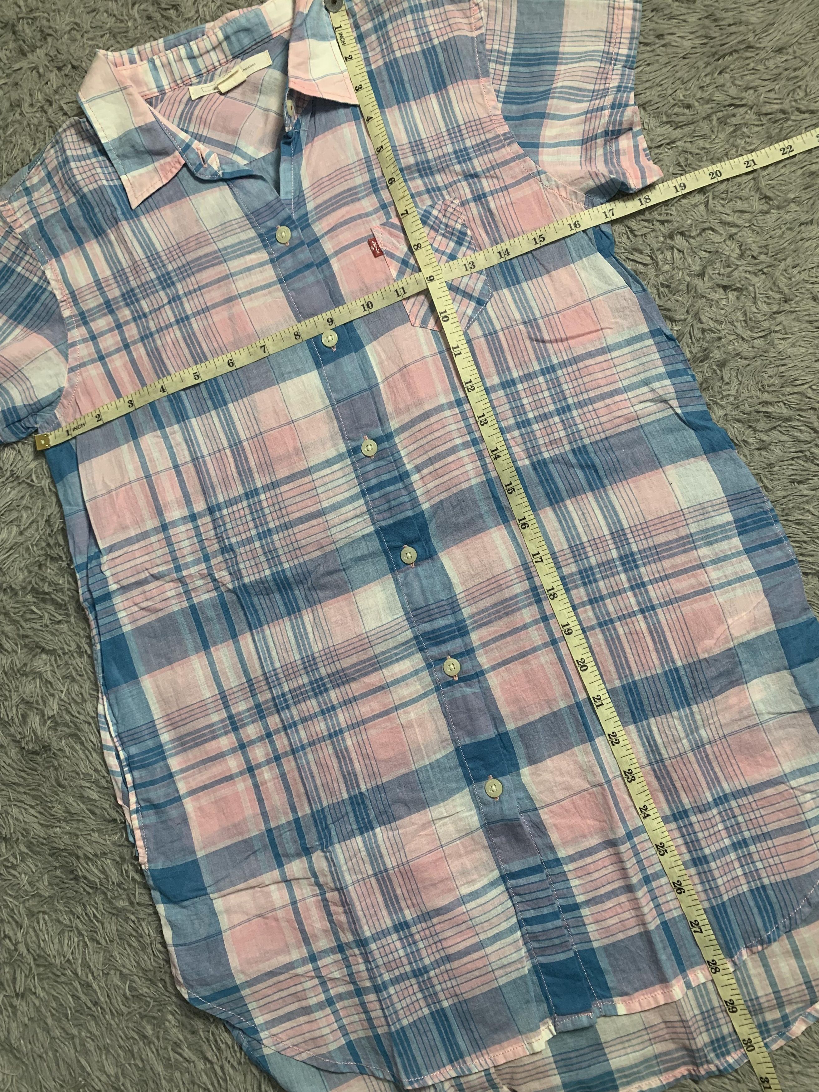 Levi's Women Levis Shirt Red Tab Flannel Size S / US 4 / IT 40 - 9 Thumbnail
