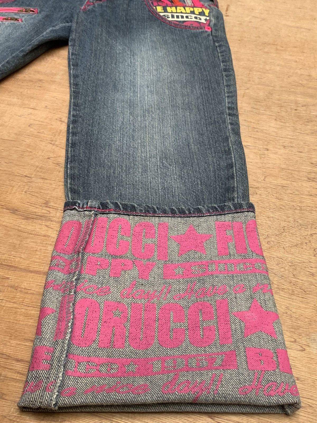 Fiorucci Rare.. Fiorucci Double Waist ZipperJean Pants Size US 28 / EU 44 - 19 Thumbnail