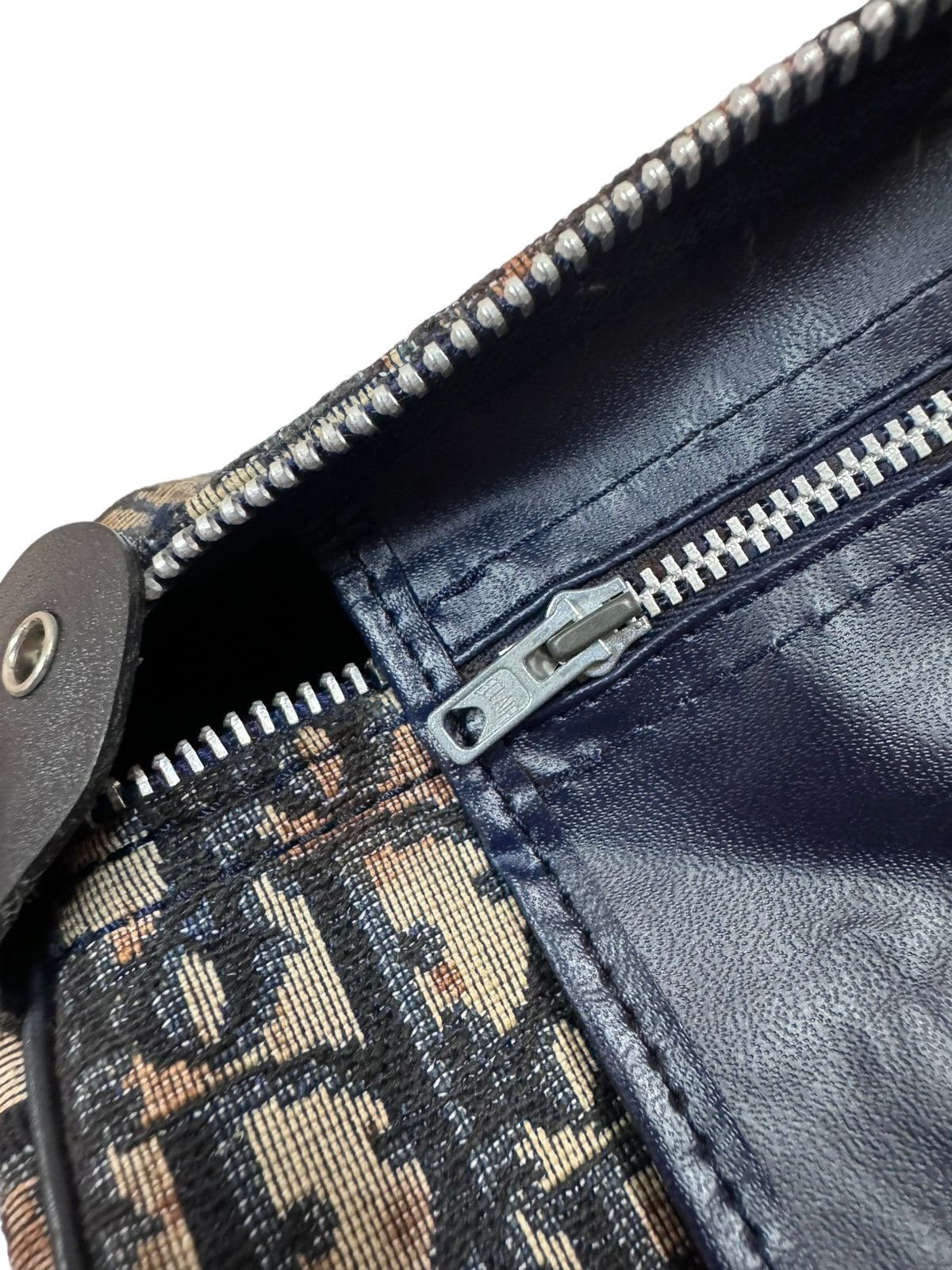 Dior Christian Dior Monogram Blue Oblique Canvas Boston Bag Size ONE SIZE - 21 Thumbnail