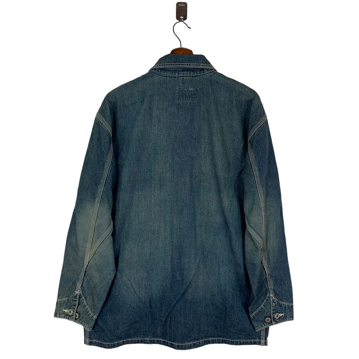 Big John VINTAGE BIG JOHN WORKERS DENIM BUTTON JACKET Size US M / EU 48-50 / 2 - 5 Thumbnail