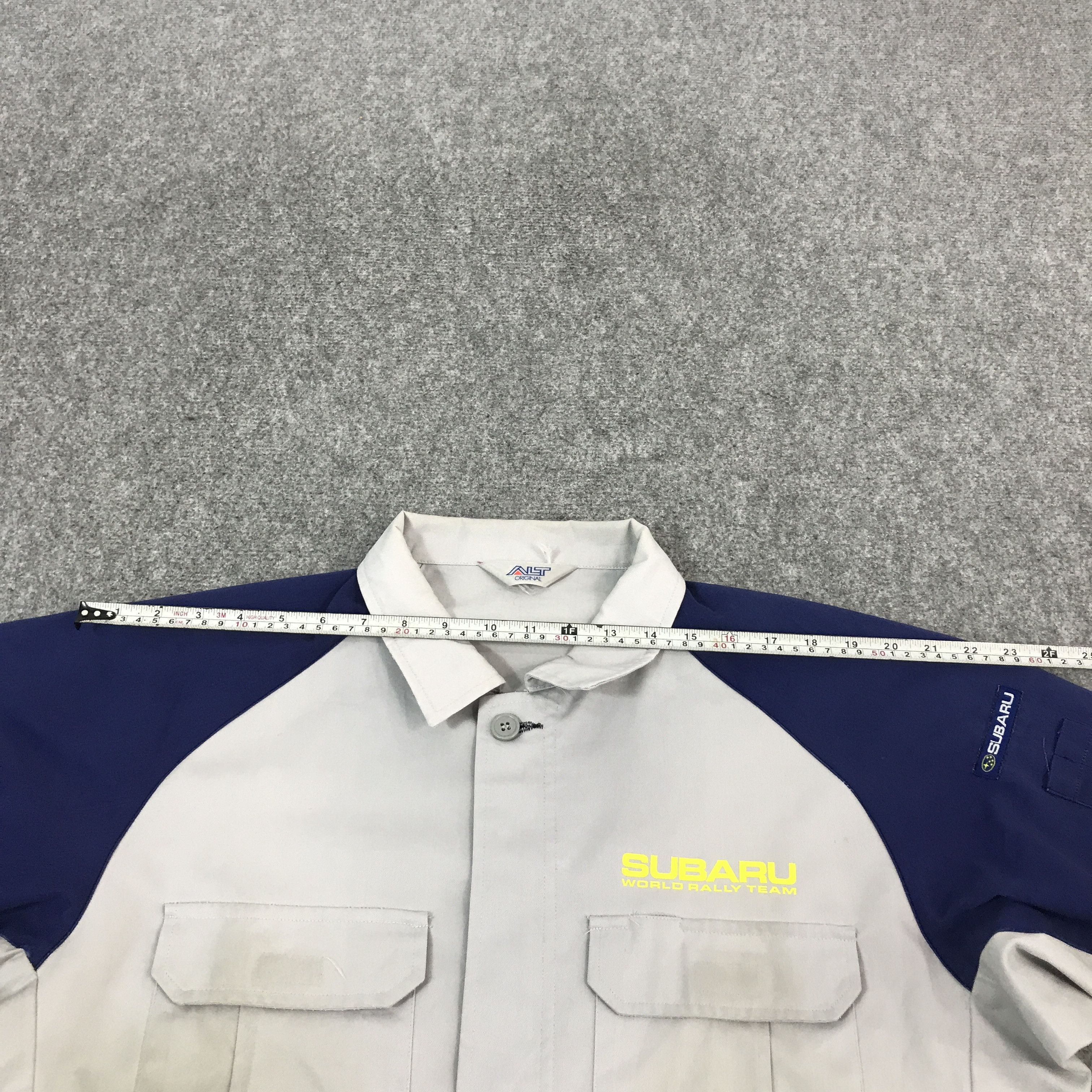 Japanese Brand VINTAGE SUBARU WORLD RALLY TEAM RACING CUSTOM JACKET Size US L / EU 52-54 / 3 - 11 Thumbnail
