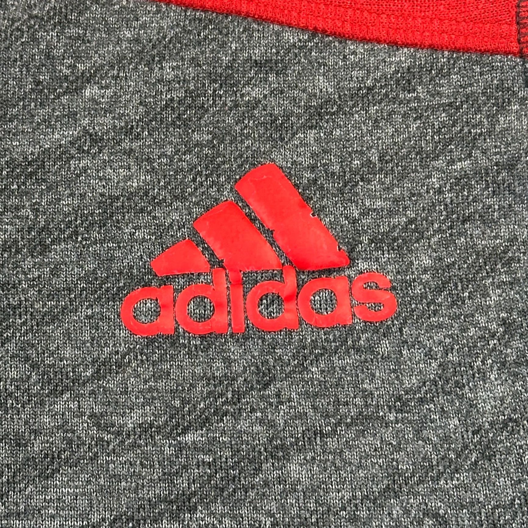 Adidas Adidas Ultimate Hoodie Mens XL Gray Red Climawarm Athletic Pullover Boxy Fit Hoodie Mens XL Gray Red Climawarm Boxy Fit Size US XL / EU 56 / 4 - 5 Thumbnail