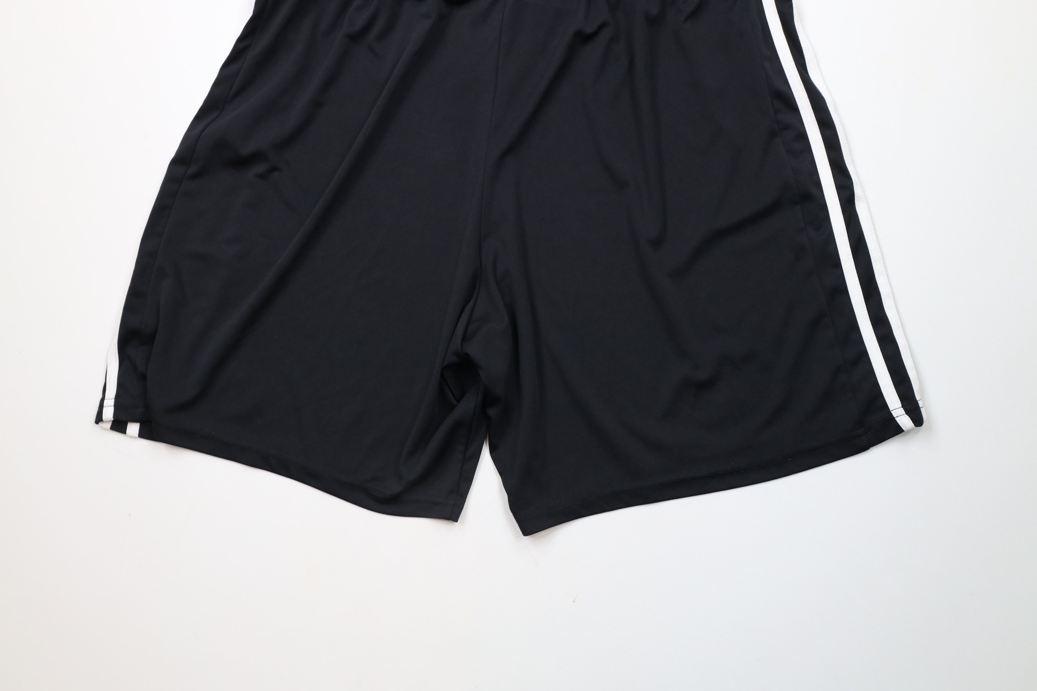 Adidas × Vintage Vintage Adidas Above Knee Running Soccer Shorts Black Size US 36 / EU 52 - 10 Thumbnail