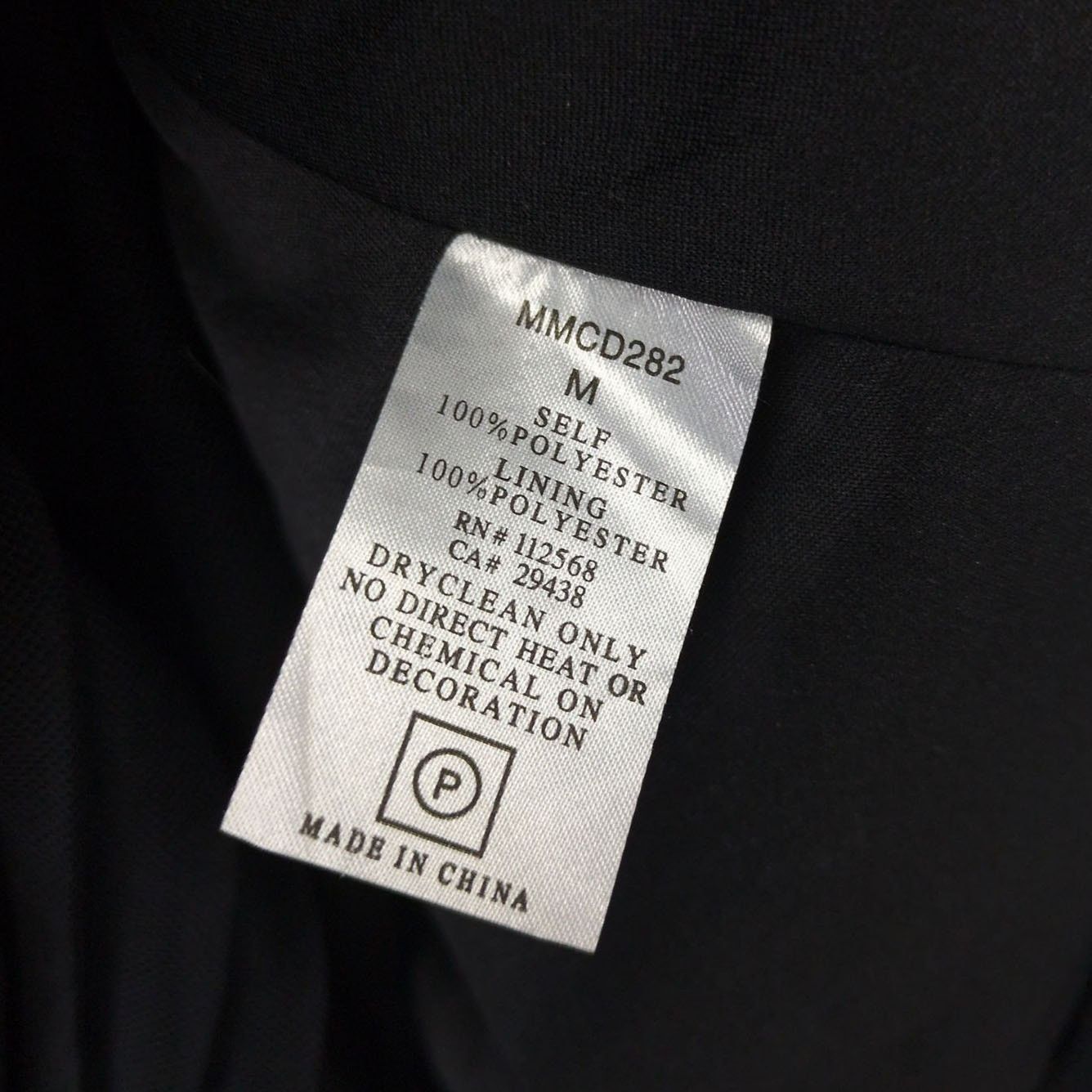 Miss Me MM Couture by Miss Me Black Sequin Layered Chiffon Dress Size M / US 6-8 / IT 42-44 - 6 Thumbnail