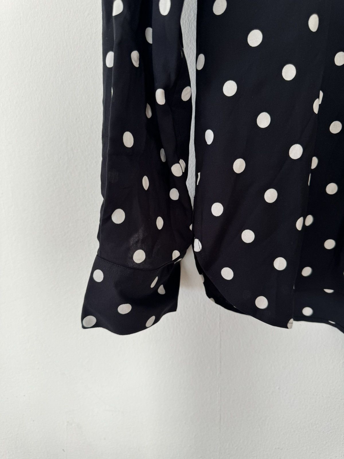 Hedi Slimane × Saint Laurent Paris Saint Laurent polka shirt 37 Size US S / EU 44-46 / 1 - 5 Thumbnail