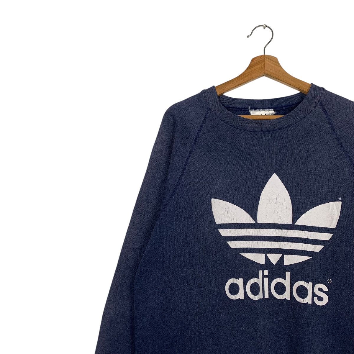 Adidas Vintage Adidas Big Logo Sweatshirt Size US M / EU 48-50 / 2 - 6 Thumbnail