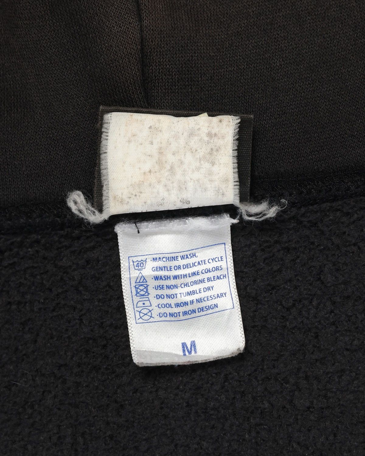 Vintage Thrasher Zip Hoodie Cropped -sun faded “Poser Certified” Size US M / EU 48-50 / 2 - 6 Thumbnail