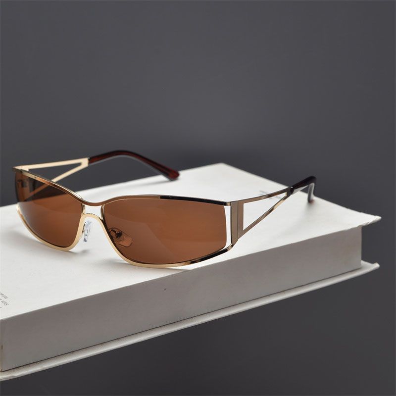 VIBE Vintage Street ins style custom avant-garde sunglasses Size ONE SIZE - 4 Thumbnail