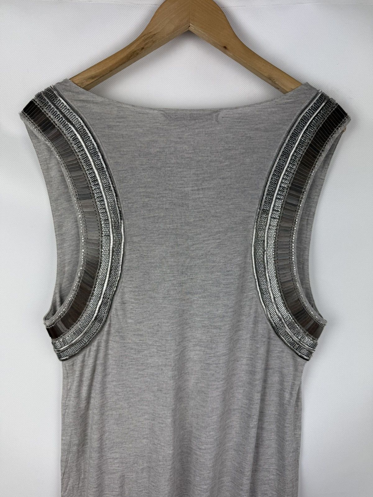 Allsaints Allsaints Siri Ladies Sleeveless Studded Vest Dress Size M / US 6-8 / IT 42-44 - 17 Thumbnail
