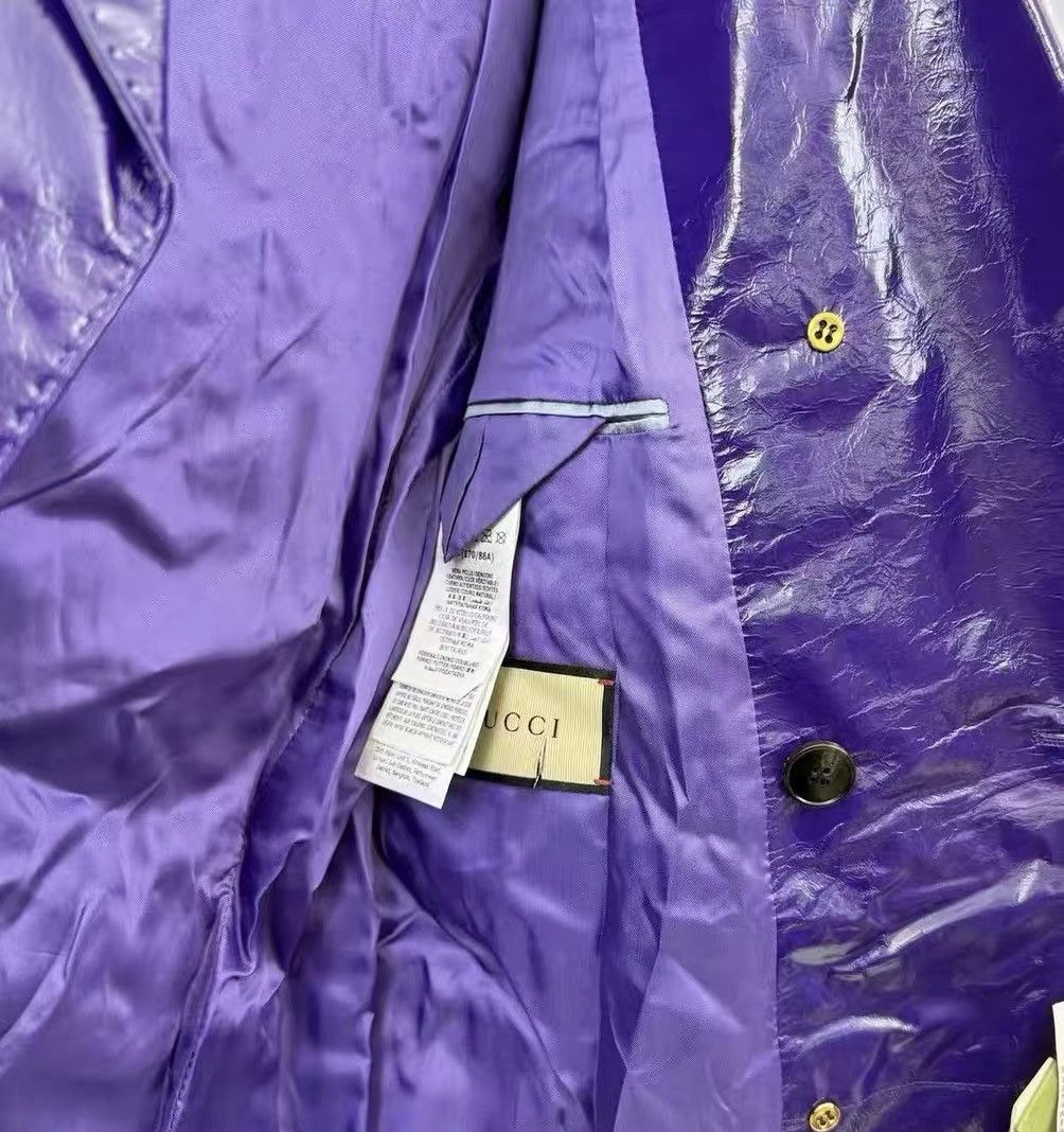 Gucci purple leather blazer size46 Size US S / EU 44-46 / 1 - 6 Thumbnail