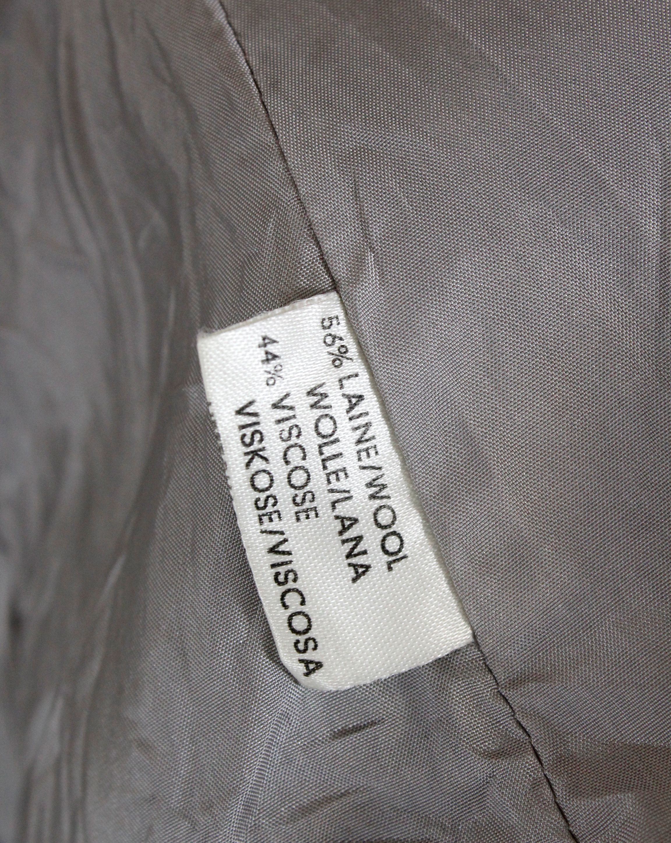 Nina Ricci Womens Nina Ricci Gray Wool Blazer Jacket 42 size Size M / US 6-8 / IT 42-44 - 9 Thumbnail