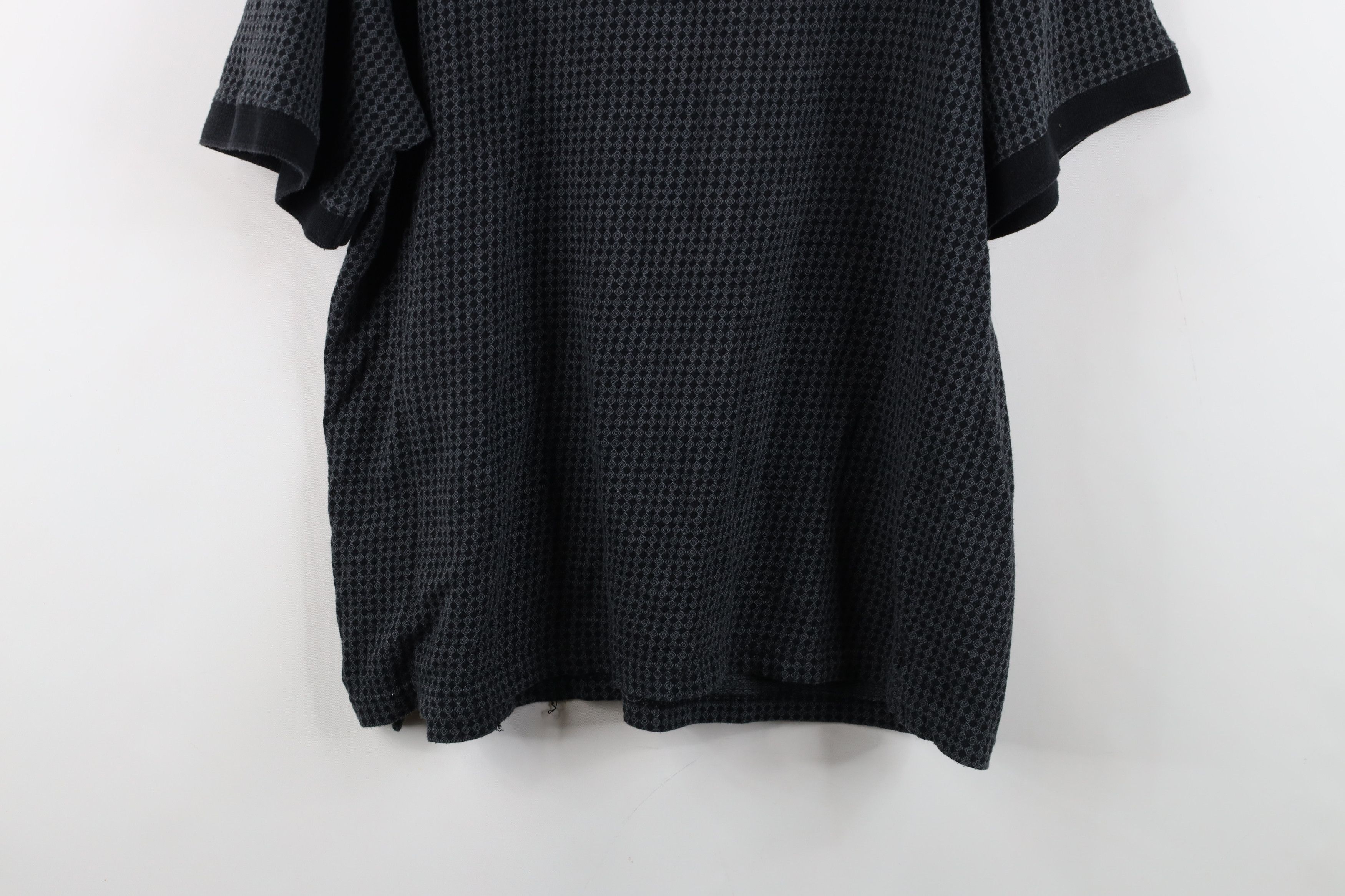Vintage Vintage 90s Streetewar Diamond Knit Golf Polo Shirt Size US L / EU 52-54 / 3 - 12 Thumbnail