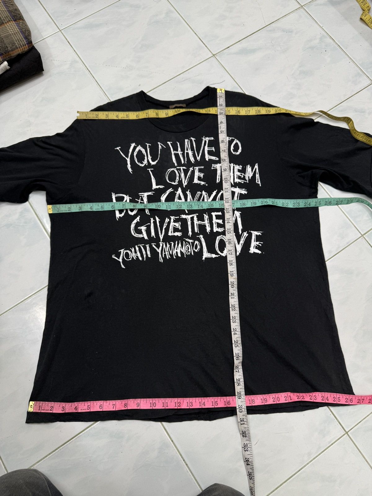 Yohji Yamamoto 🔥🔥🔥ARCHIVE VTG YOHJI YAMAMOTO GRAPHIC T-SHIRTS Size US L / EU 52-54 / 3 - 9 Thumbnail