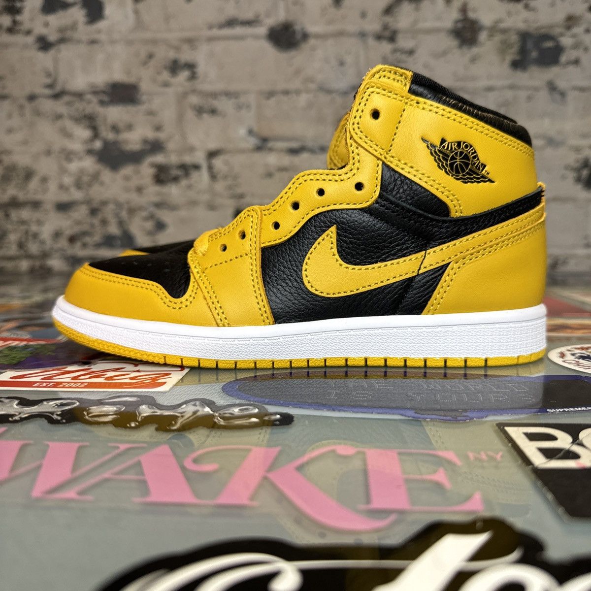 Air Jordan 1 Retro High OG PS 'Pollen' AQ2664-701 2.5Y online New No Lid Box