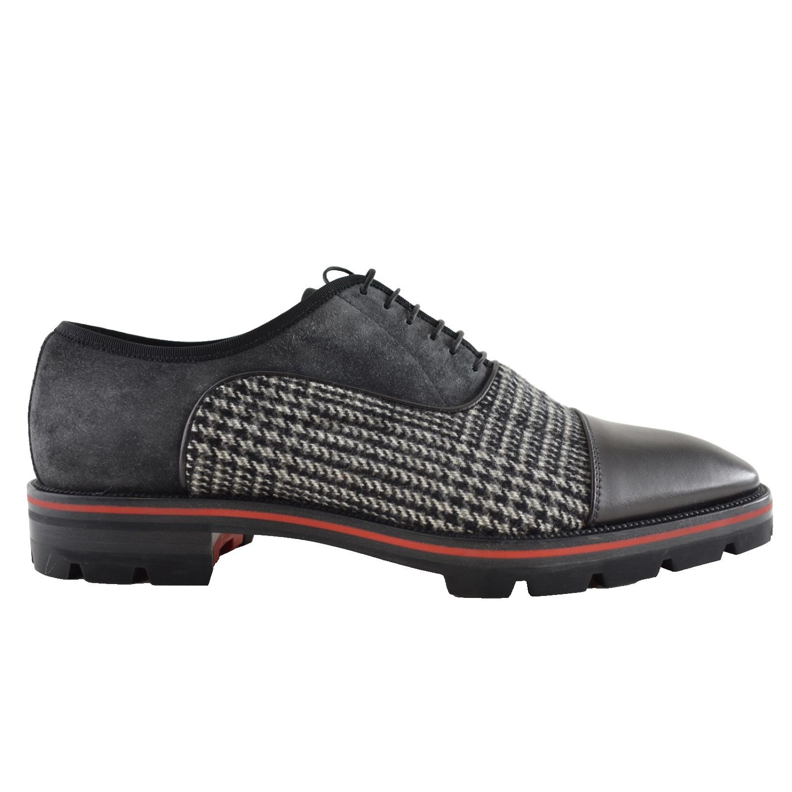 Christian Louboutin Christian Louboutin Flat Lug Sole Derby Oxford Loafer 44 11 Size US 11 / EU 44 - 1 Thumbnail