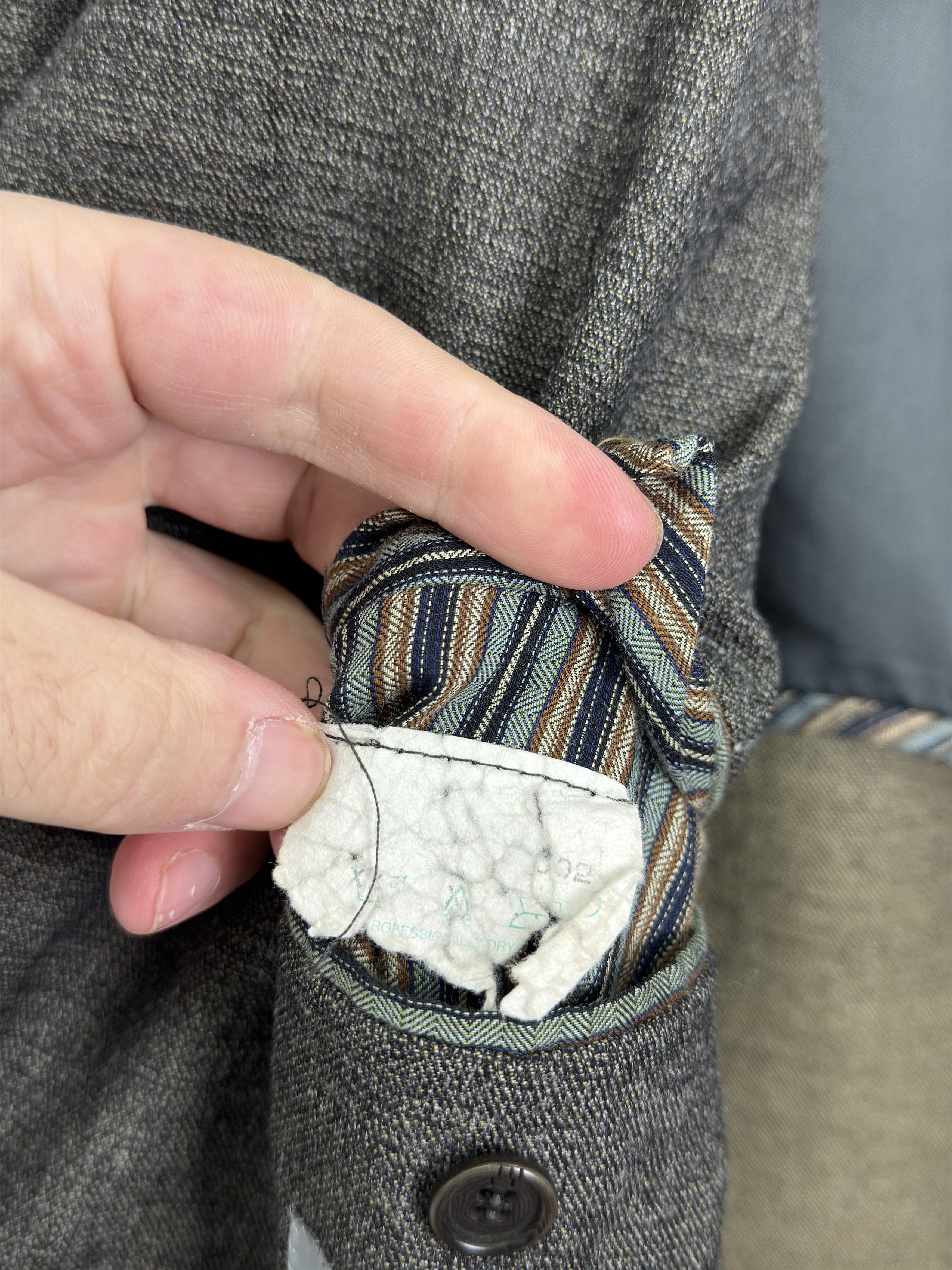 Vintage Missoni Blazer Jacket Sport Coat Grey