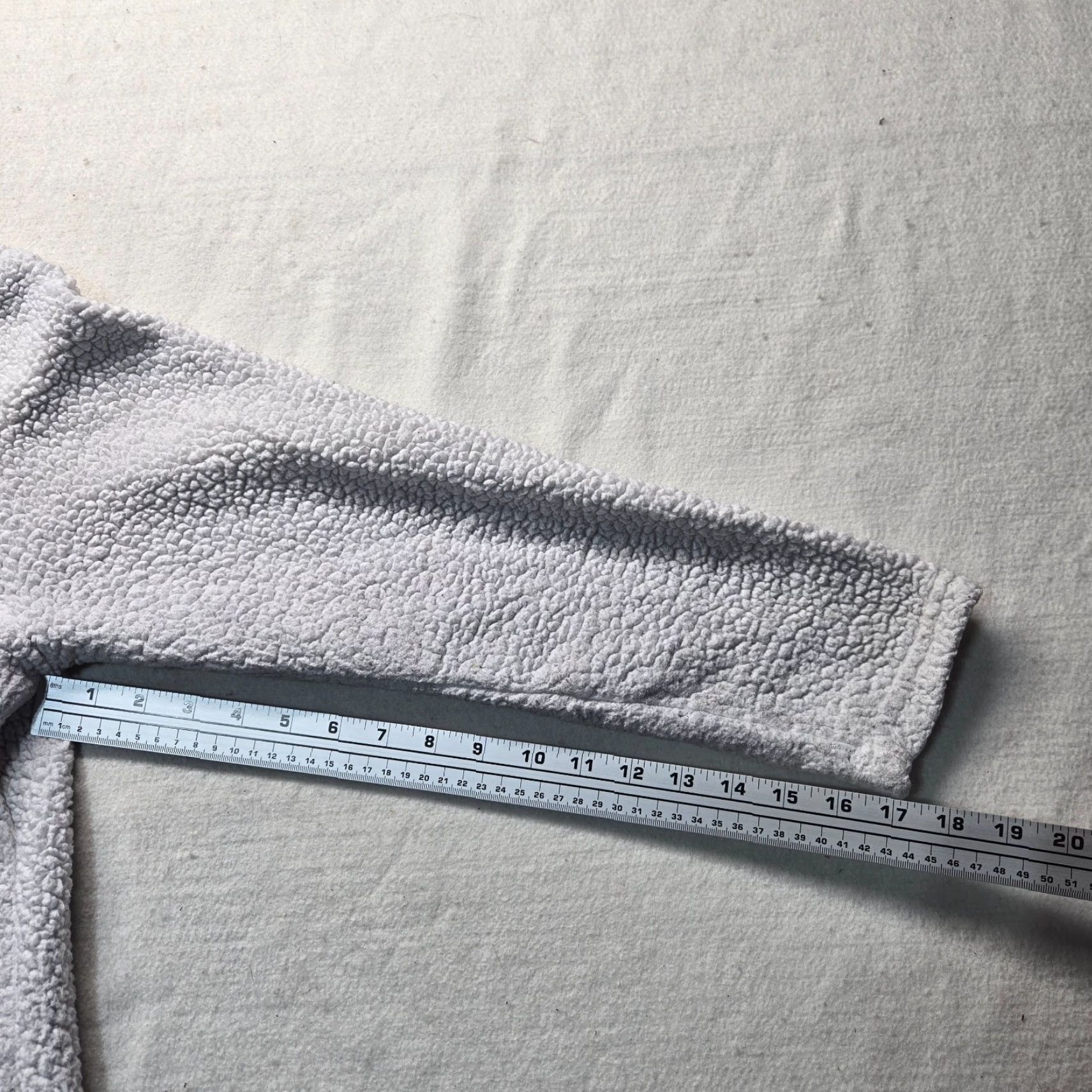 Vintage Member's Mark Cozy Sherpa Snap Button Fleece Sweater White Adult Women's L Large Size L / US 10 / IT 46 - 7 Thumbnail