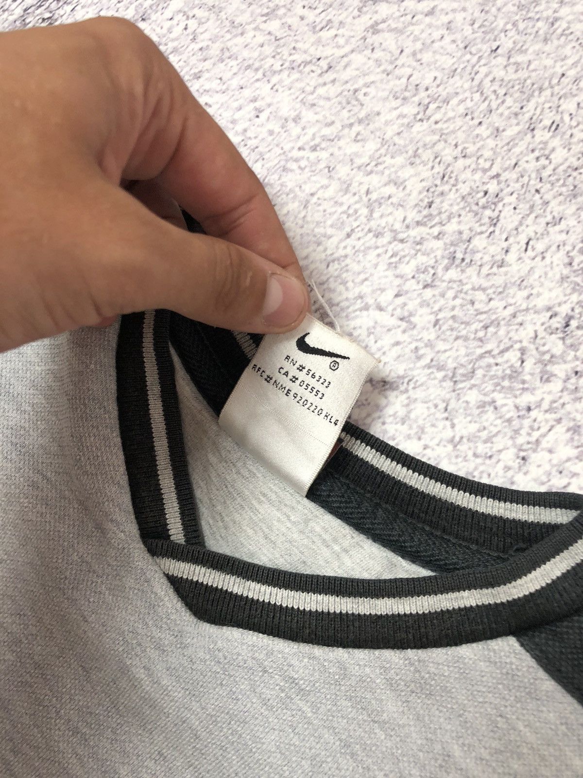 Vintage Vintage men’s sweater Nike drill made in usa 🇺🇸 y2k Size US S / EU 44-46 / 1 - 6 Thumbnail