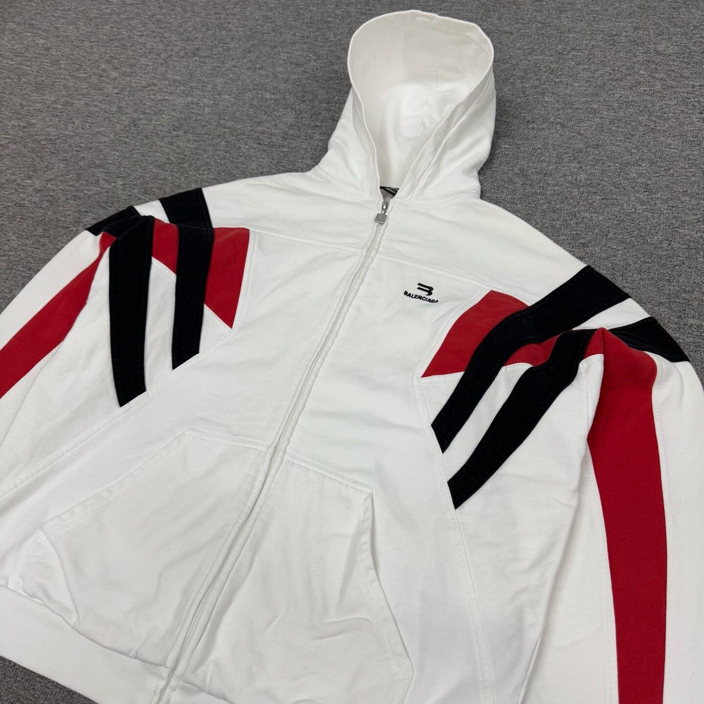 Balenciaga Balenciaga Double Hook Zip Jacket Size L Size US L / EU 52-54 / 3 - 4 Thumbnail