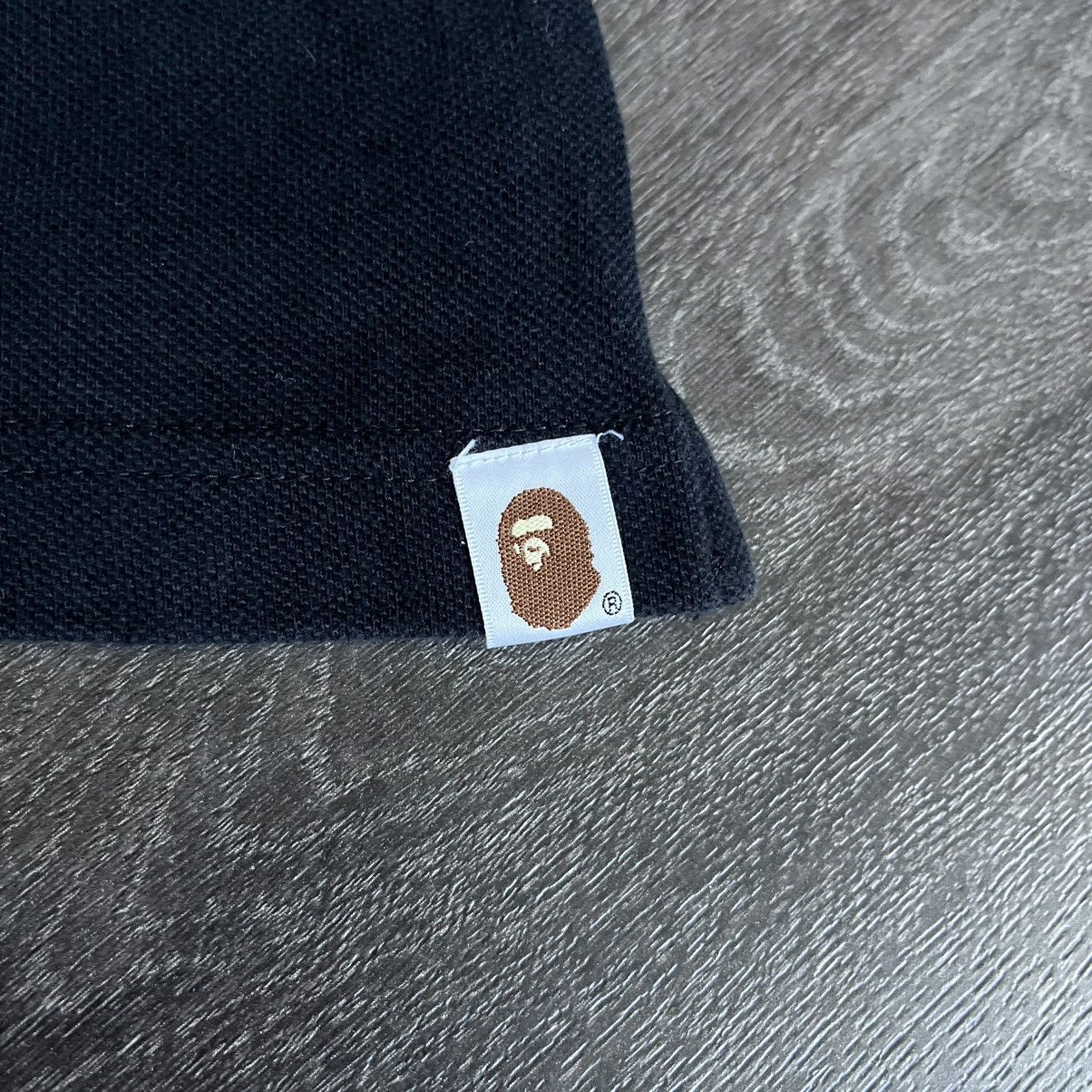 Bape × One Piece Rare OG A Bathing Ape Bape One Piece Pirate Skull Polo Shirt Size US XXL / EU 58 / 5 - 8 Thumbnail