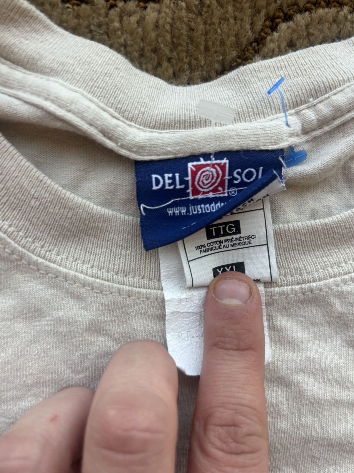 Vintage Vintage surfer del sol puerta Vallarta 2000s exclusive tee Size US XL / EU 56 / 4 - 3 Thumbnail