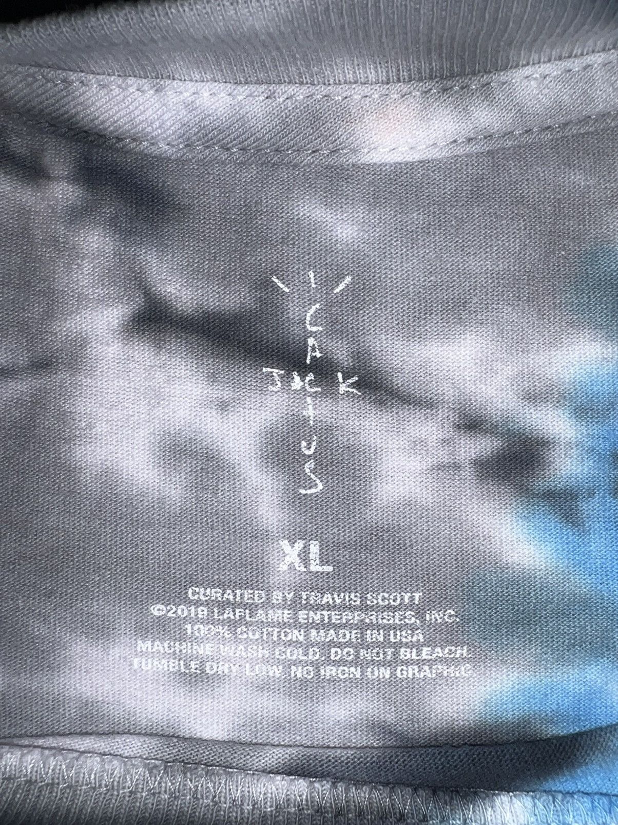 Travis Scott Travis Scott Astroworld Festival 2019 Official Souvenir tee Size US XL / EU 56 / 4 - 5 Thumbnail