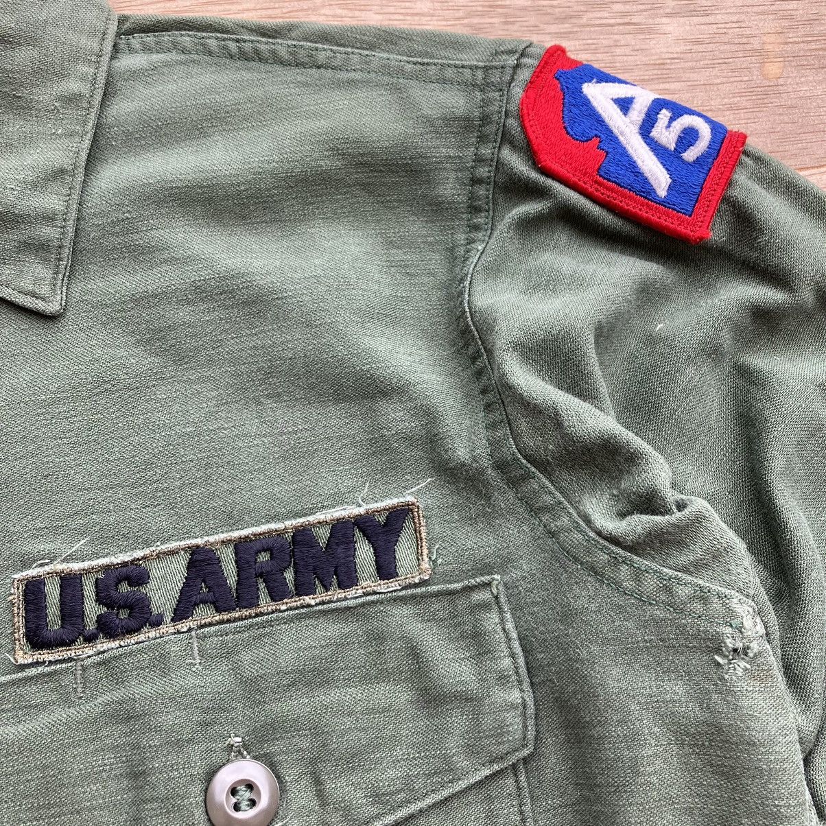Other US ARMY MILITARY UTILITIES LOMG SLEEVE SHIRT OG 107 Size US M / EU 48-50 / 2 - 3 Thumbnail