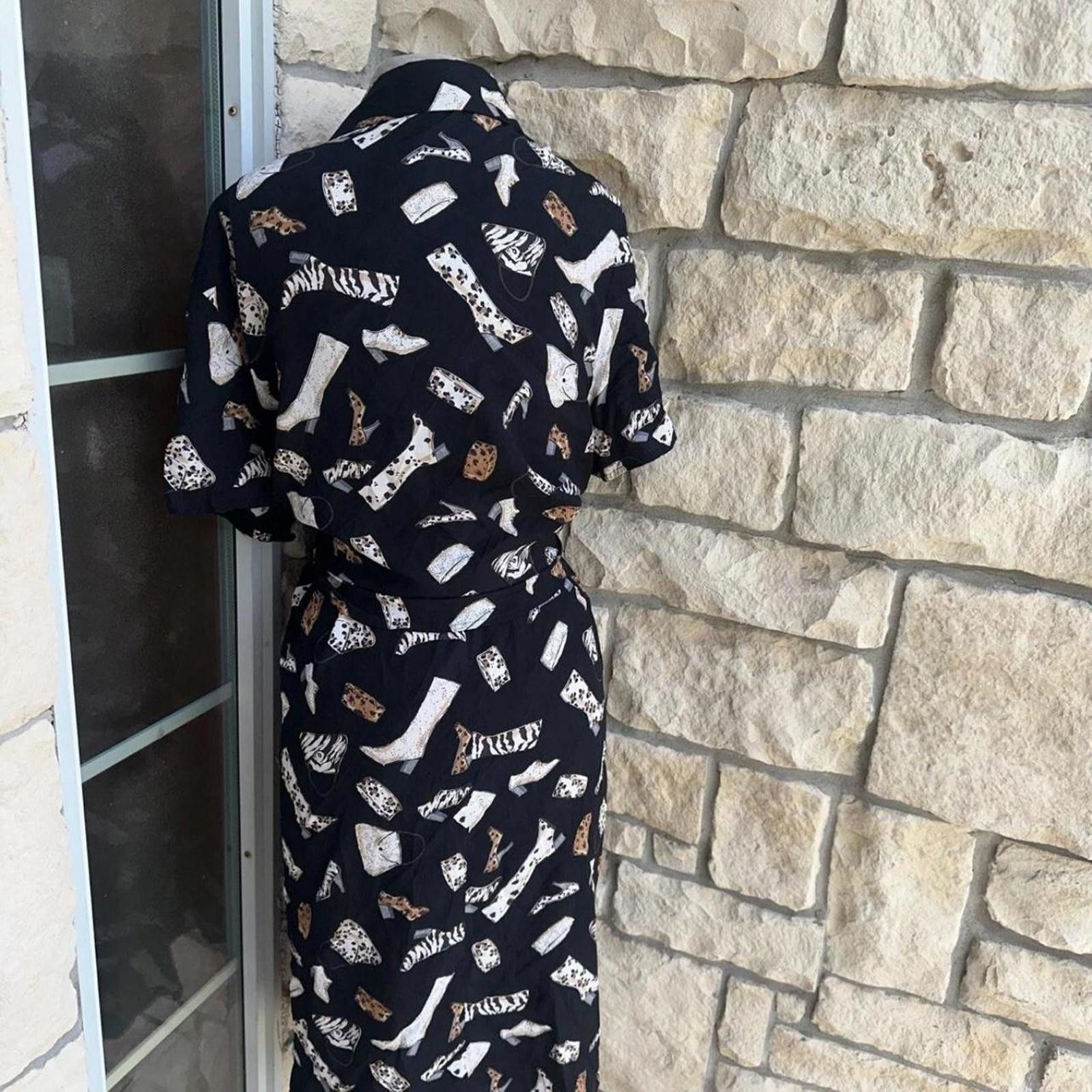 Other Vintage Alexandra Lee Dress Blouse Set Size Large Size L / US 10 / IT 46 - 5 Thumbnail