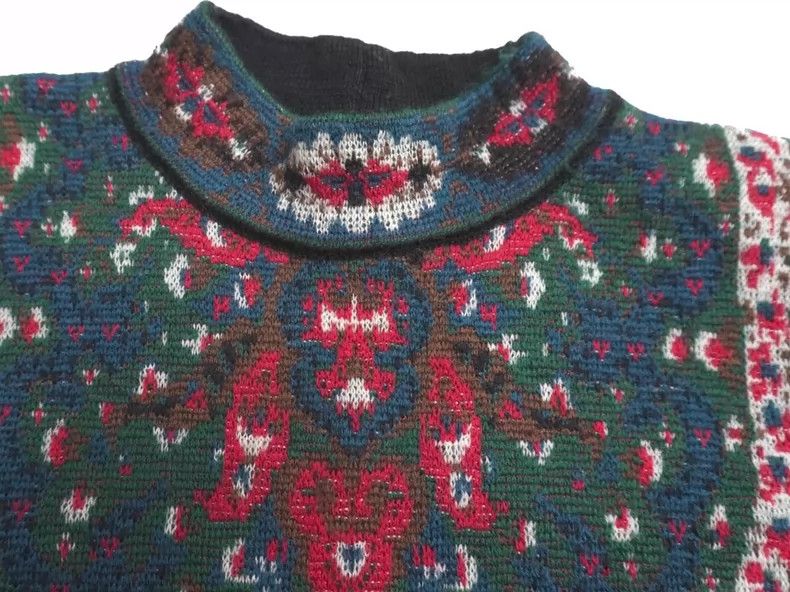Kenzo KENZO Ethnic knit suit in late 1970s and early 1980s Size M / US 6-8 / IT 42-44 - 7 Thumbnail