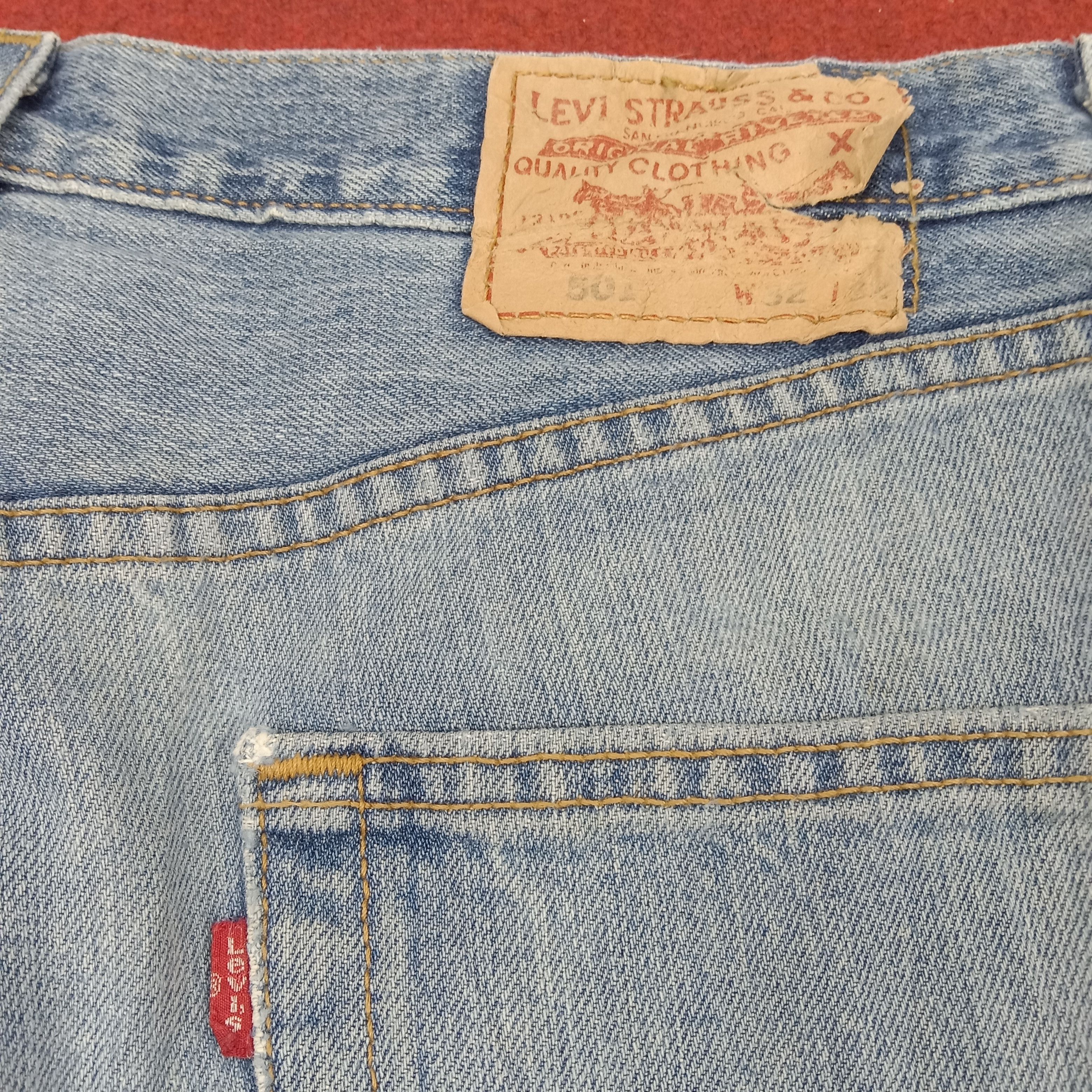 Levi's Levis American Streetwear Style Distressed Jeans Size US 32 / EU 48 - 15 Thumbnail
