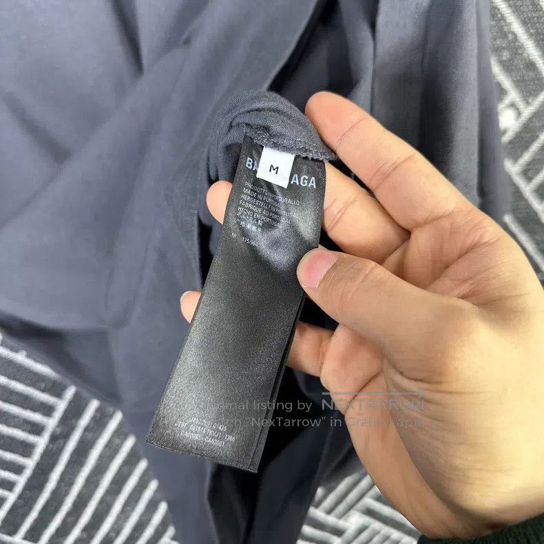 Balenciaga Balenciaga Black Cola Short Sleeve Size US M / EU 48-50 / 2 - 4 Thumbnail
